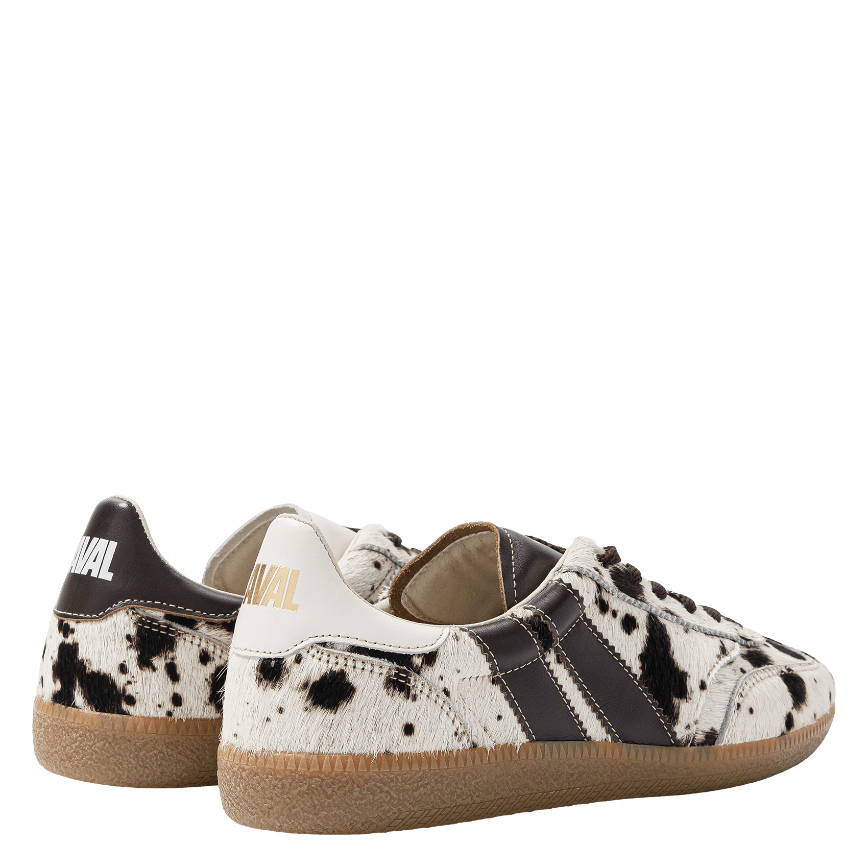 Baskets basses vache en cuir  CAVAL Multicolore