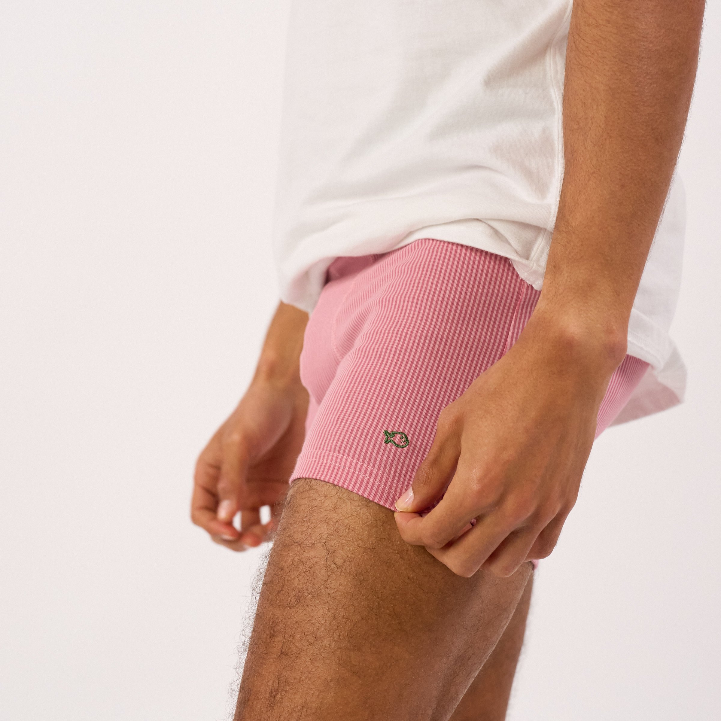 Organic cotton boxers BILLYBELT Pink