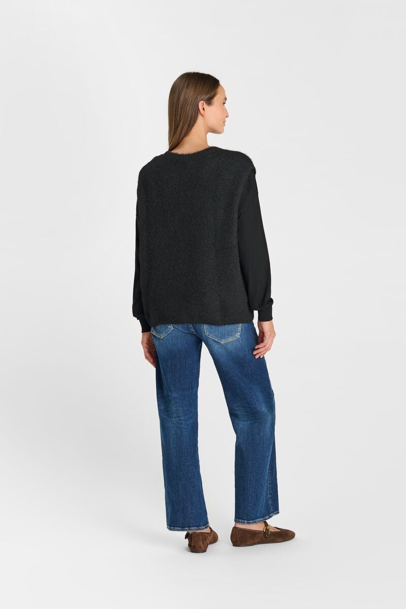 Sweater LE TEMPS DES CERISES Black