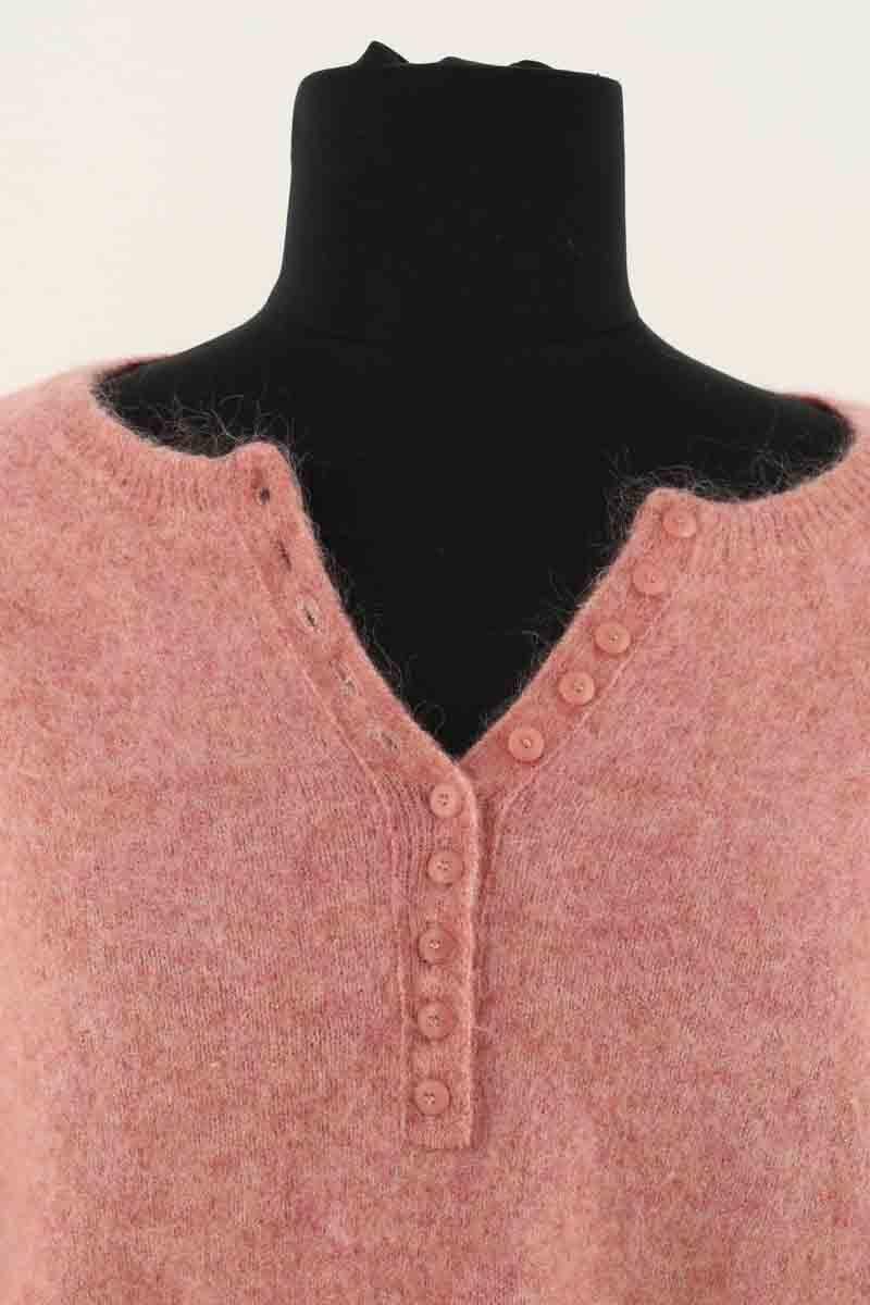 Cardigan SEZANE - Seconde main Rose