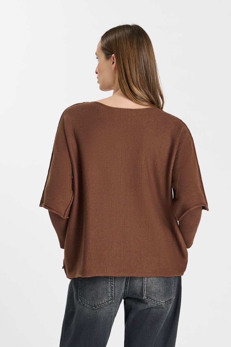 Dewa sweater LE TEMPS DES CERISES Brown