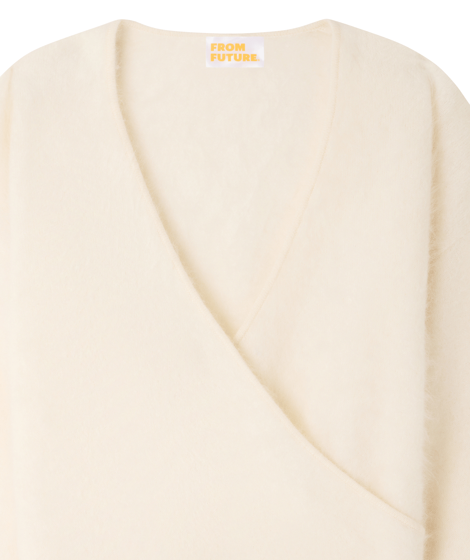 Pull cache-cœur en cachemire FROM FUTURE Beige