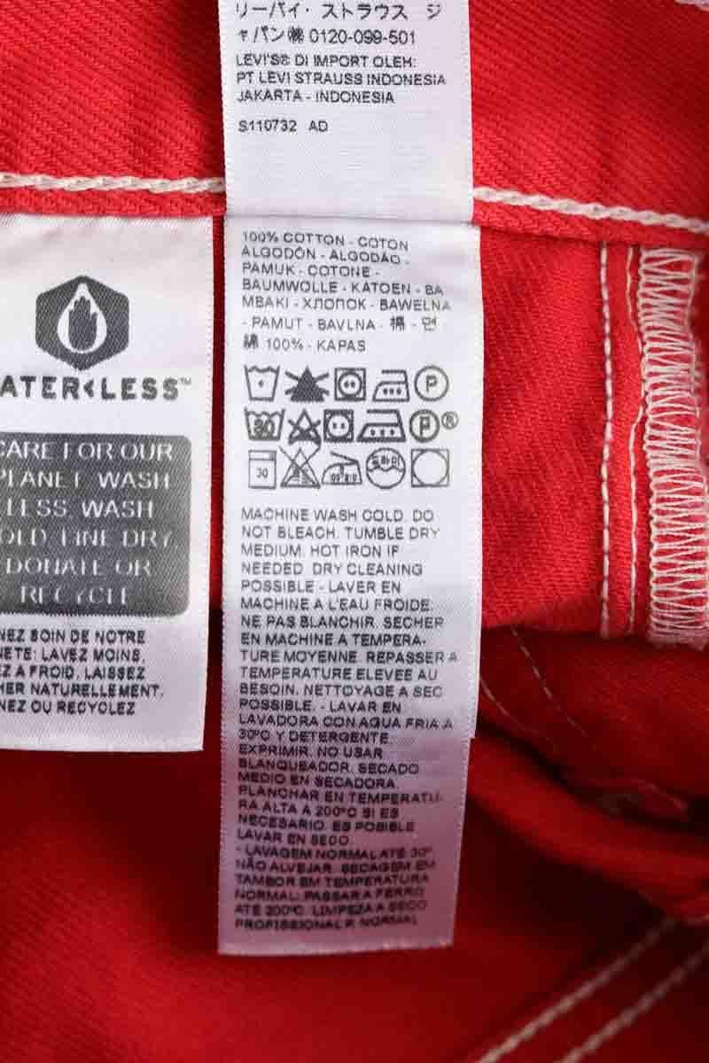Straight jeans LEVI'S - Seconde main Red
