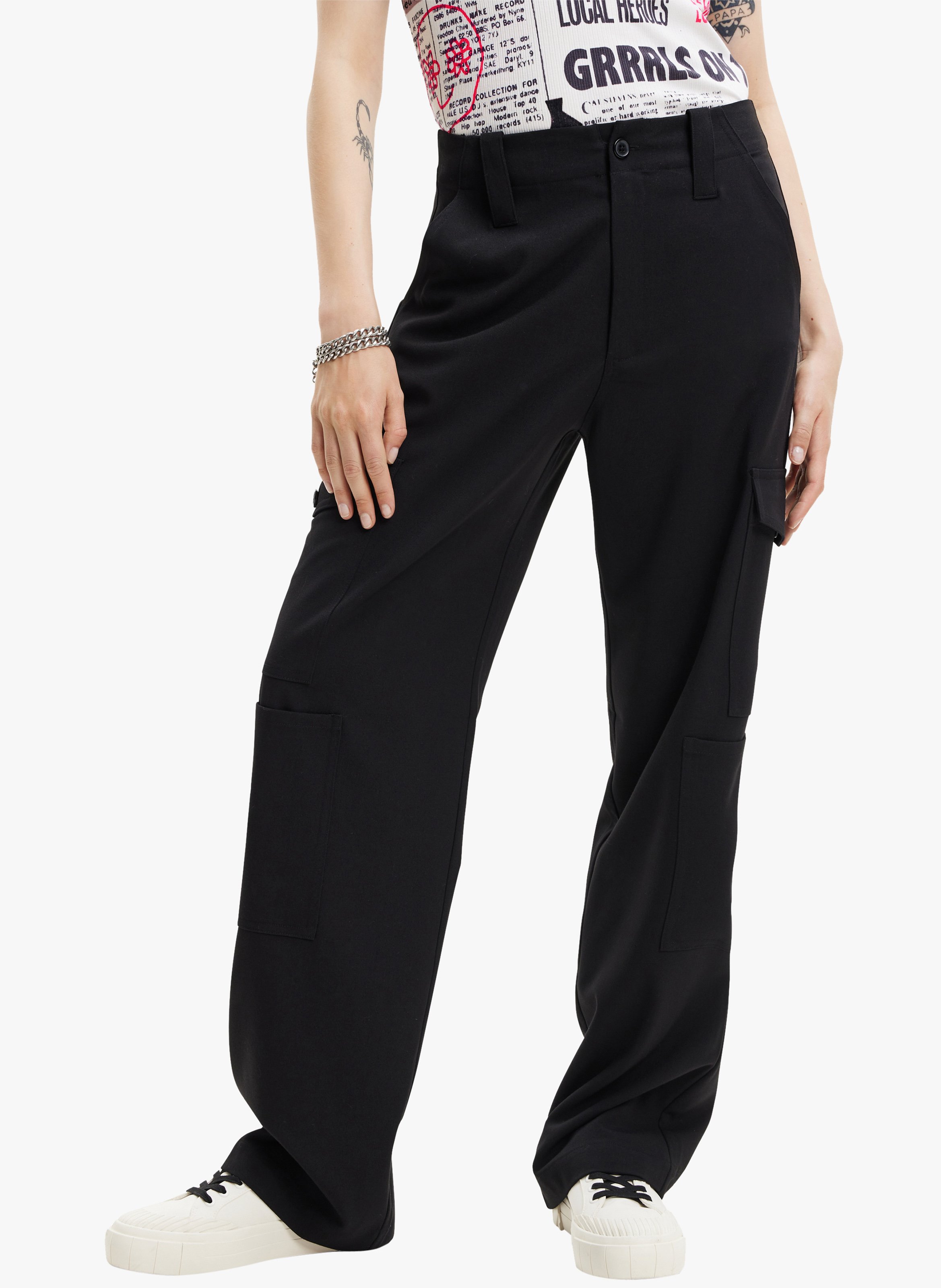 Pantalon Fluide Desigual pour Femme