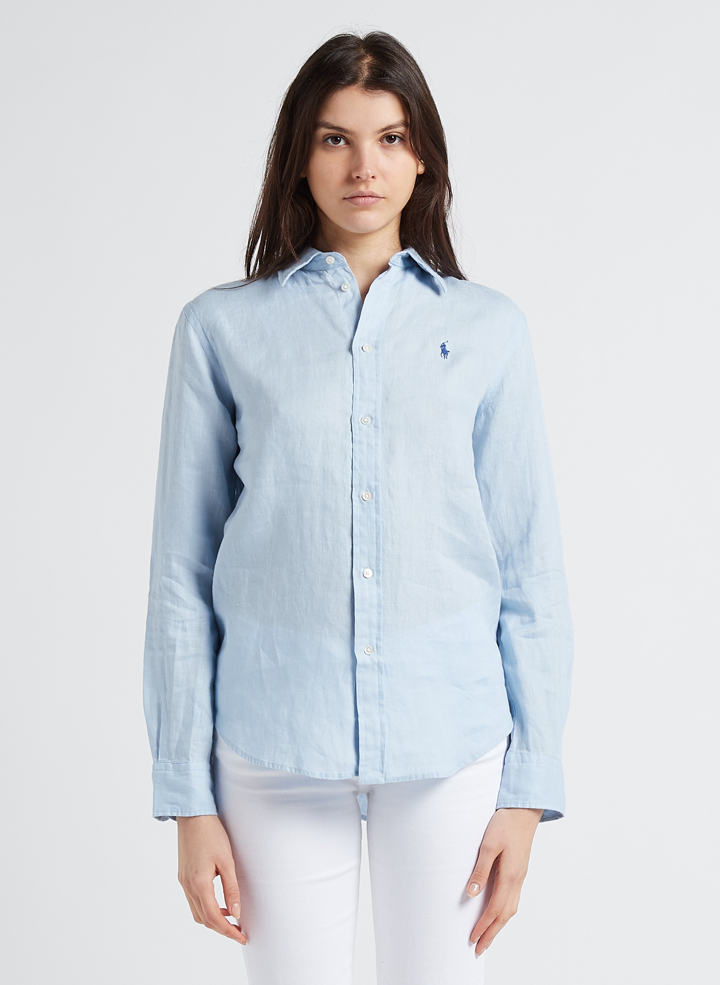 linnen blouse ralph lauren dames
