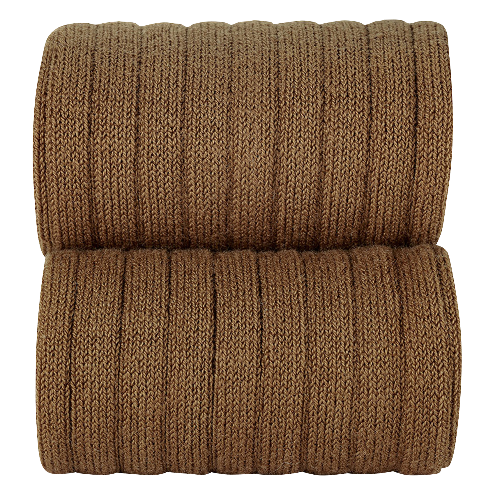 Ribbed cotton-blend pantyhose CONDOR Brown