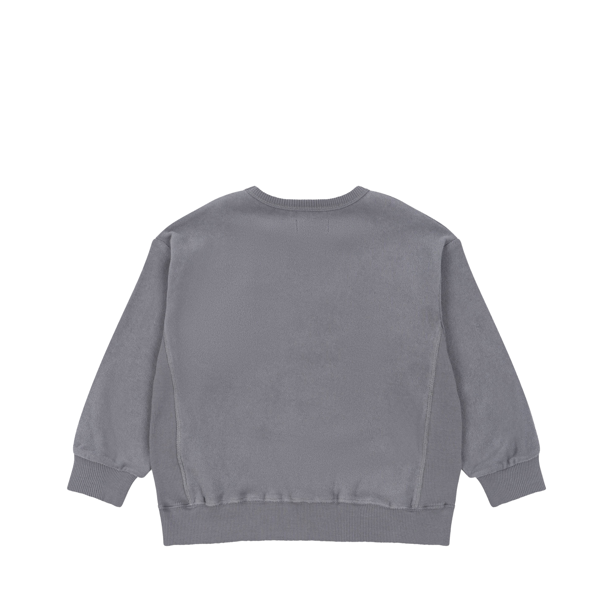 Sweat droit col rond en coton bio KONGES SLOJD Bleu