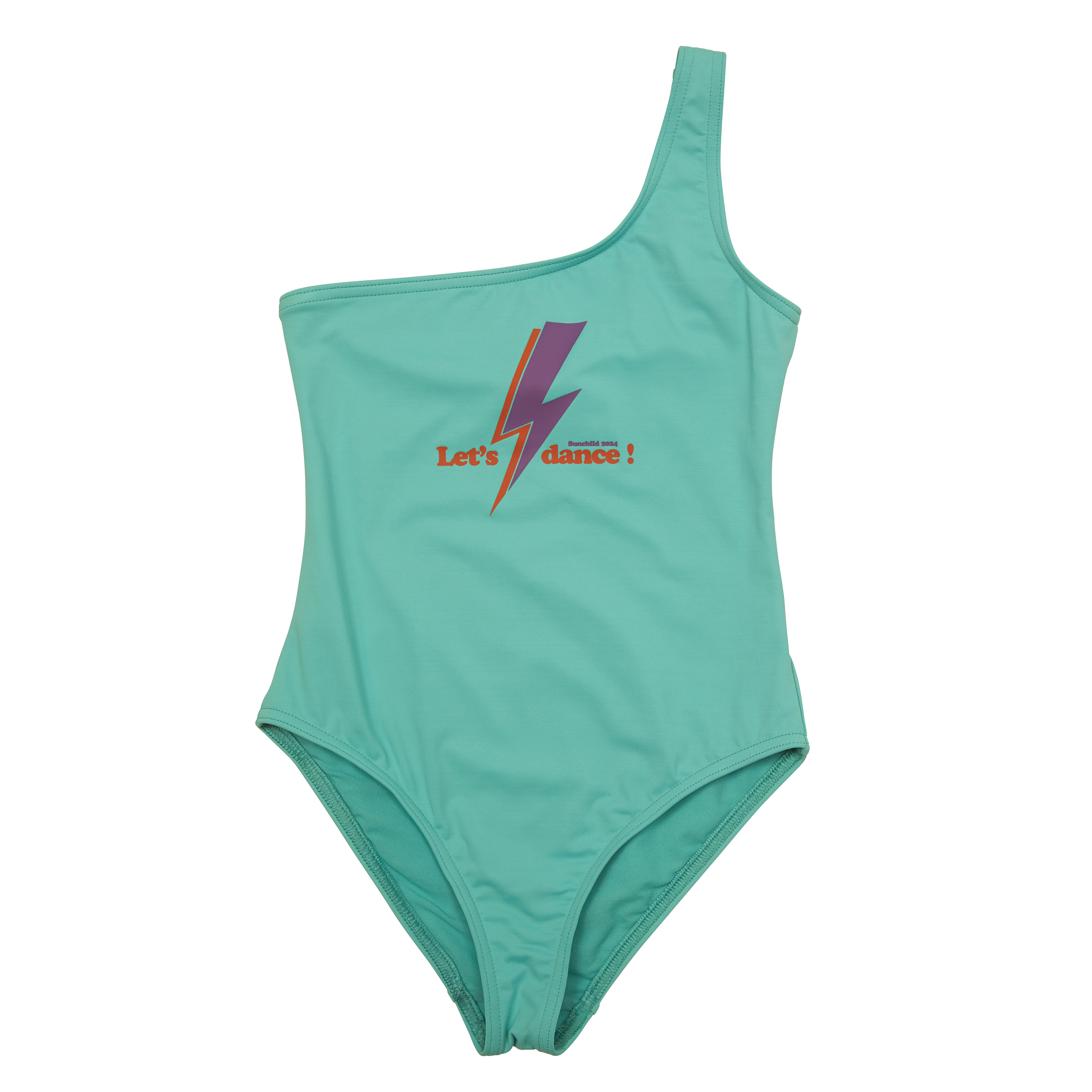 Maillot de bain 1 pièce sérigraphié SUNCHILD Bleu