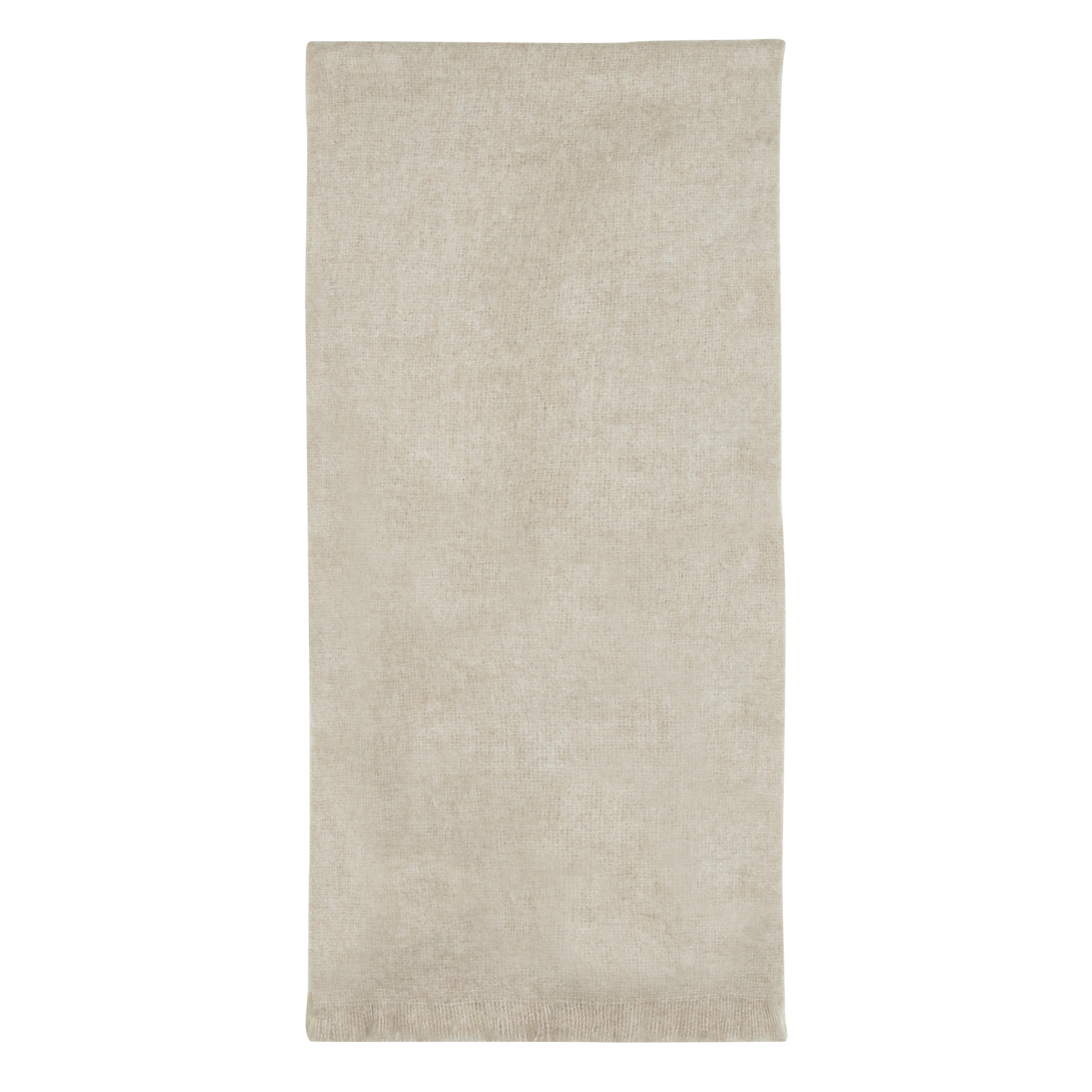 Wide fringed scarf LA FEE MARABOUTEE Beige