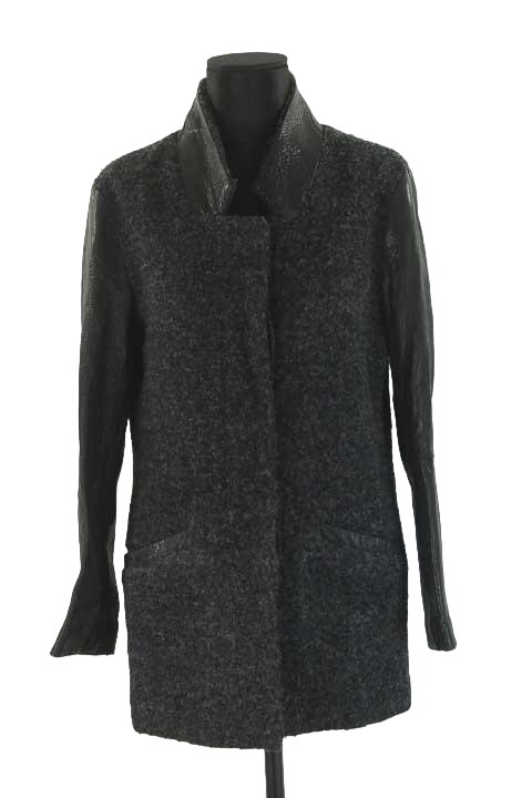 Black coat ANTIK BATIK - Seconde Main Black