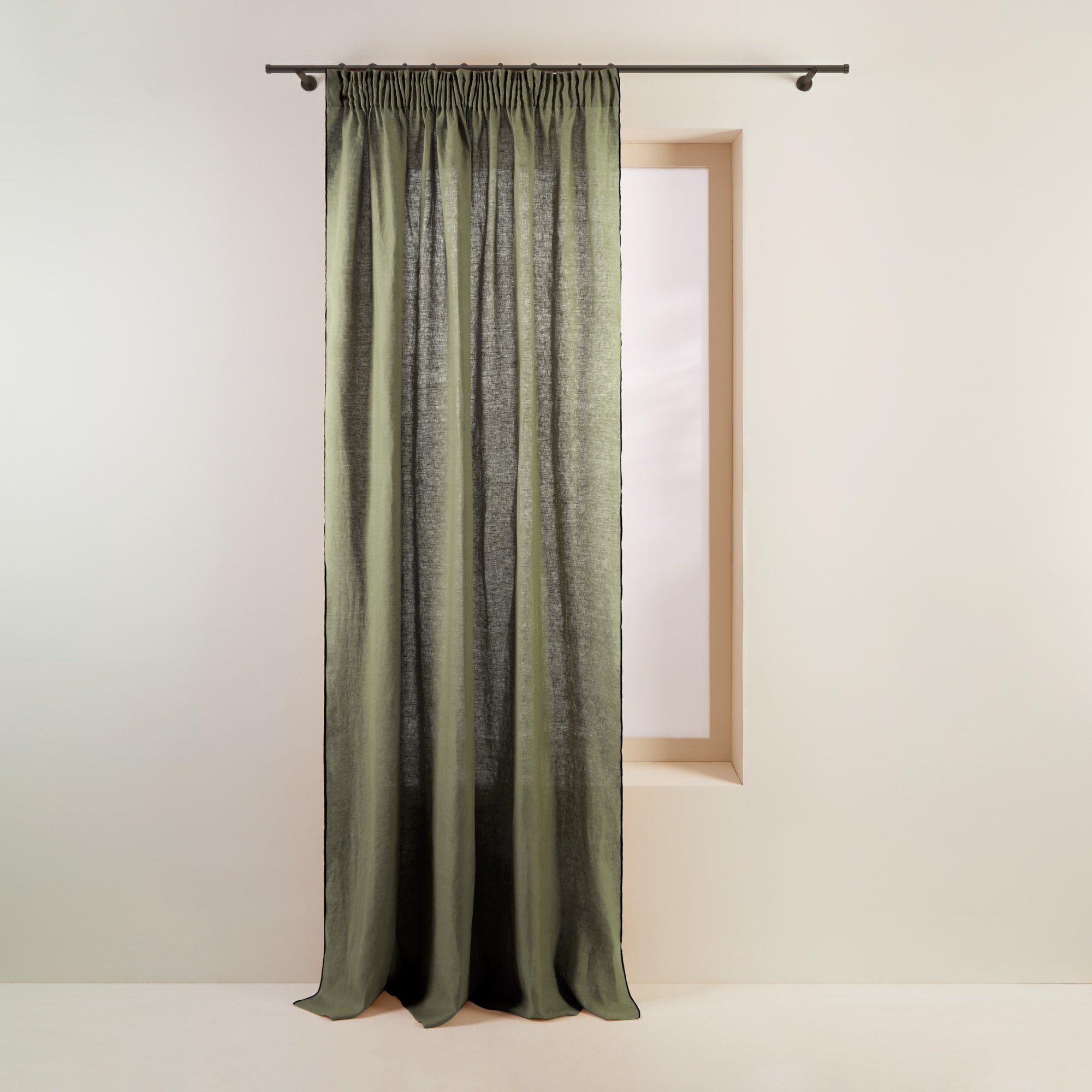 Curtain with gathering tape MADURA