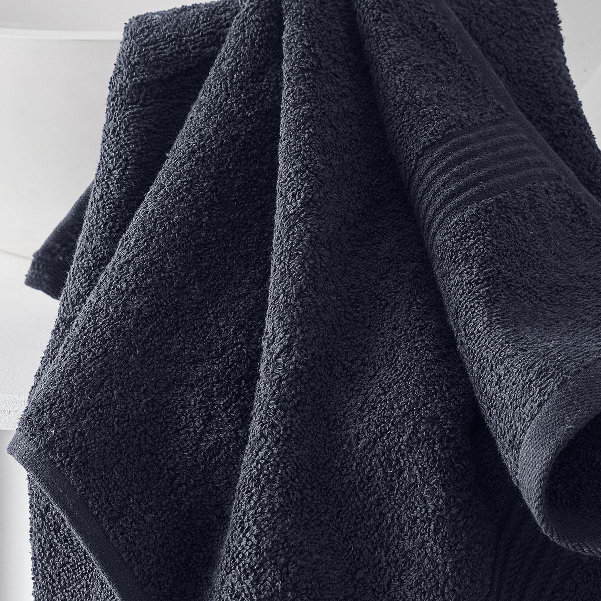 Solid color cotton bath towel TODAY LINGE DE MAISON Blue