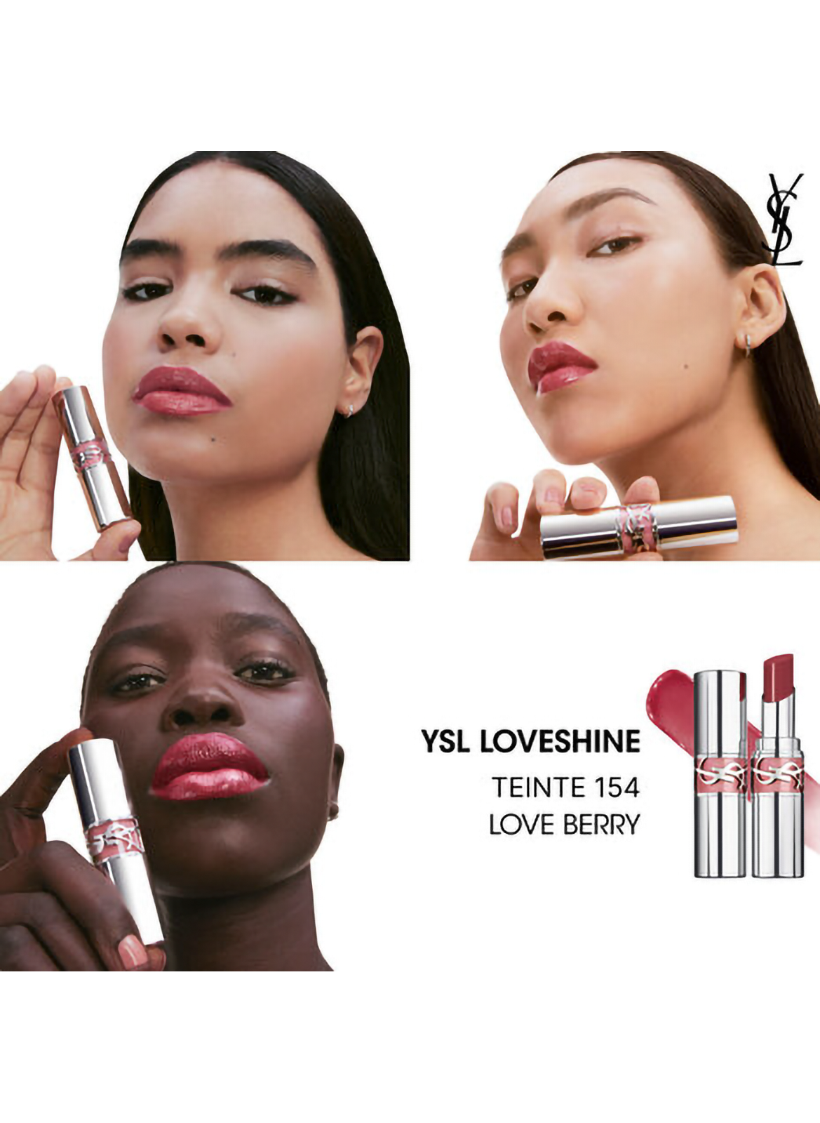 LOVESHINE YVES SAINT LAURENT 154 love berry