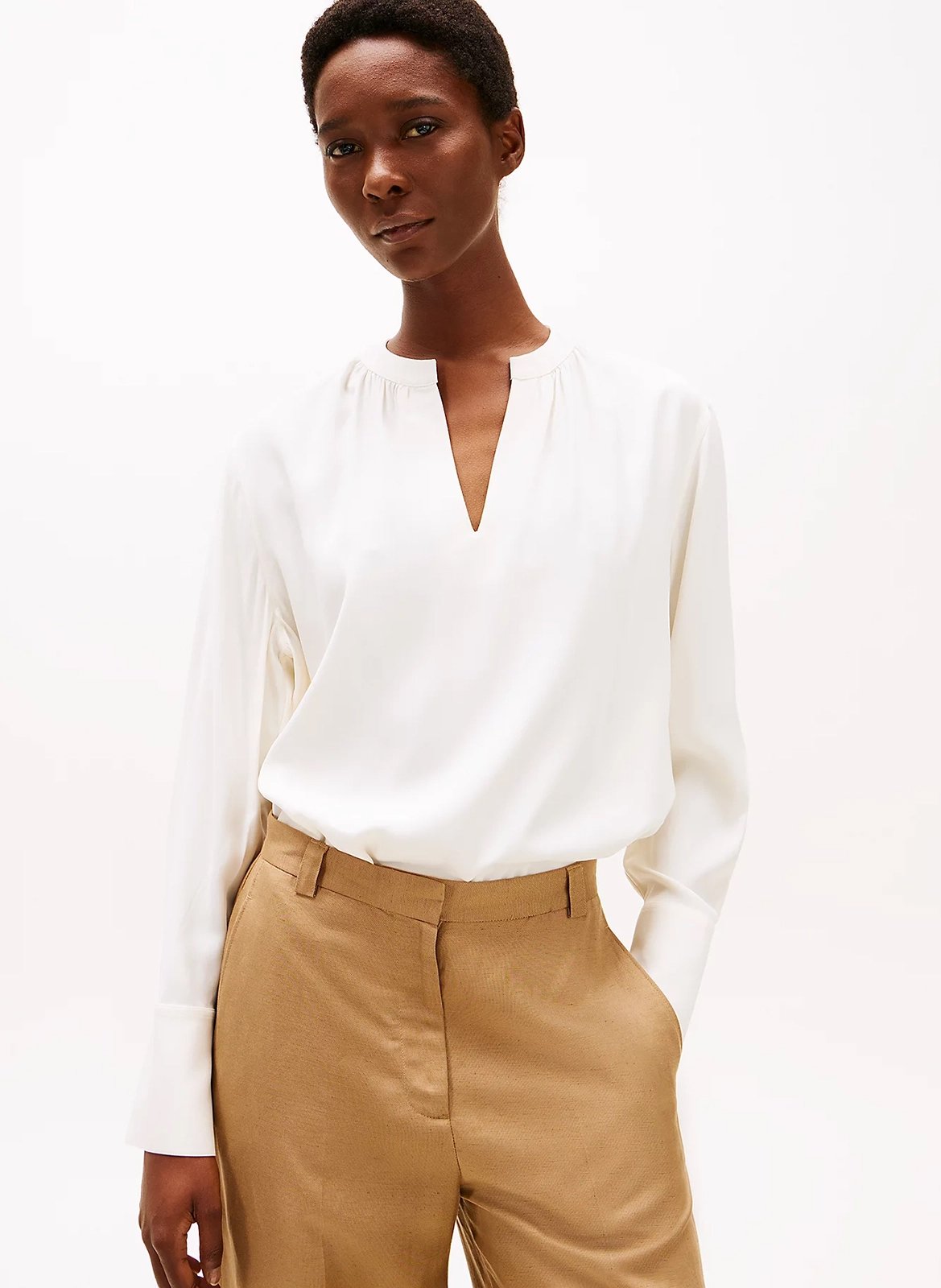 Blouse droite TOMMY HILFIGER Jaune