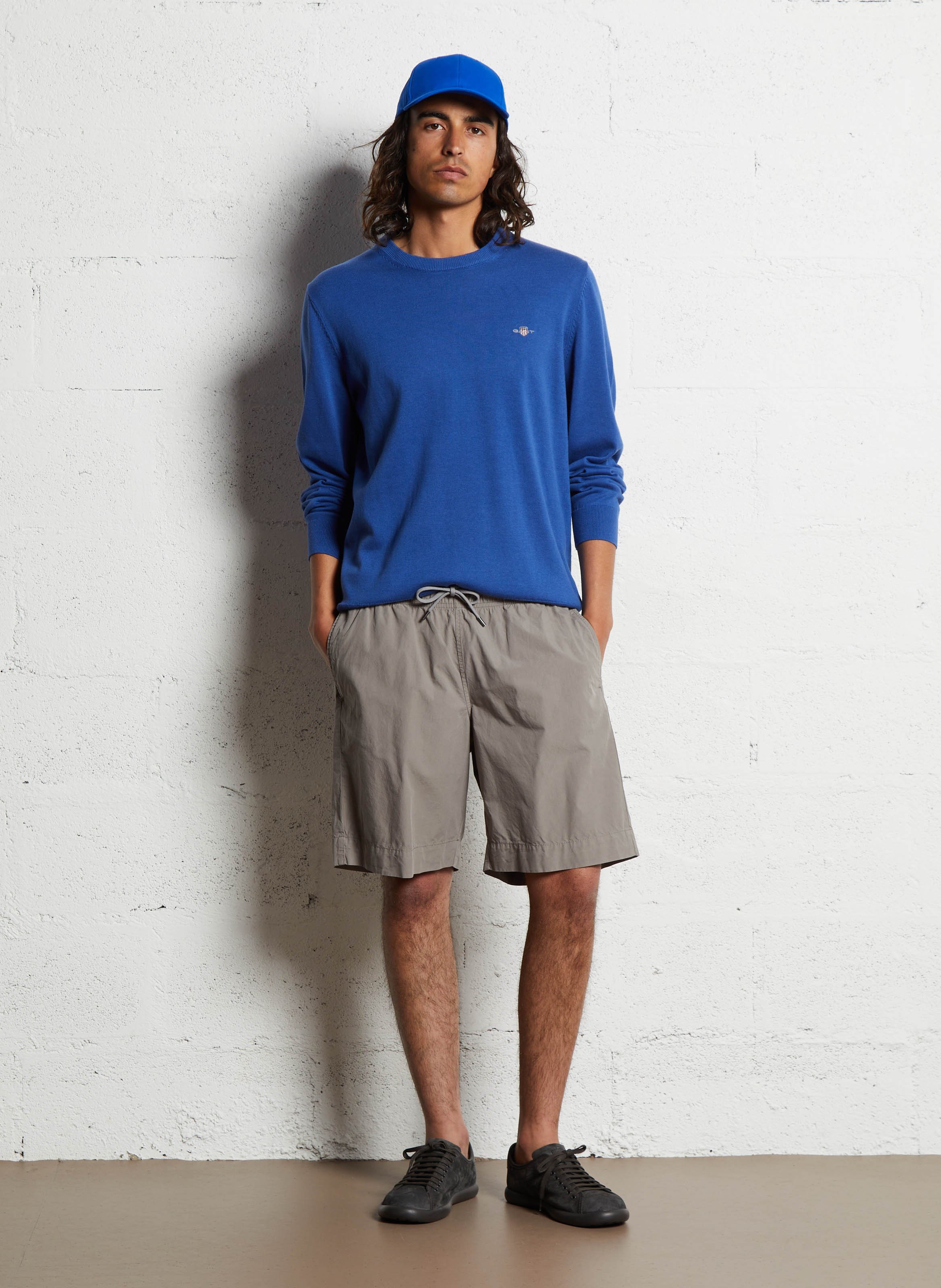 Straight-cut organic cotton shorts PAUL SMITH Brown