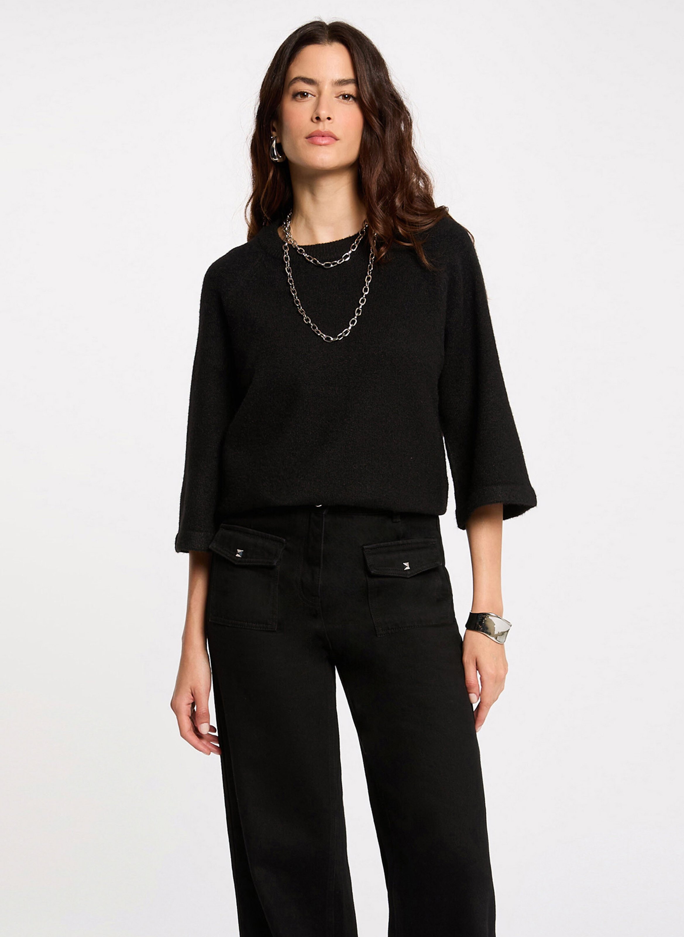 Pull col rond  MORGAN