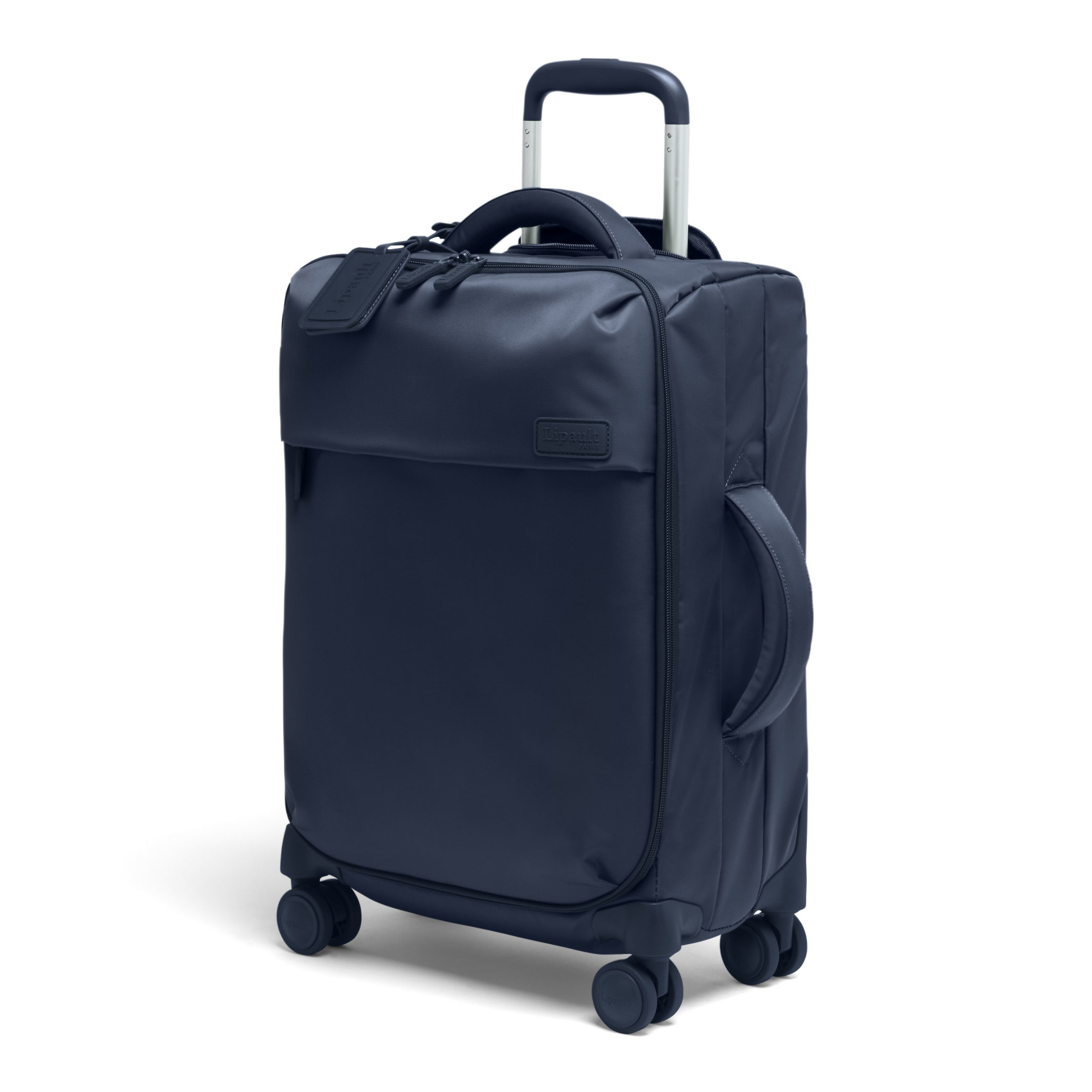 Plume valise 4 roues taille s  Navy