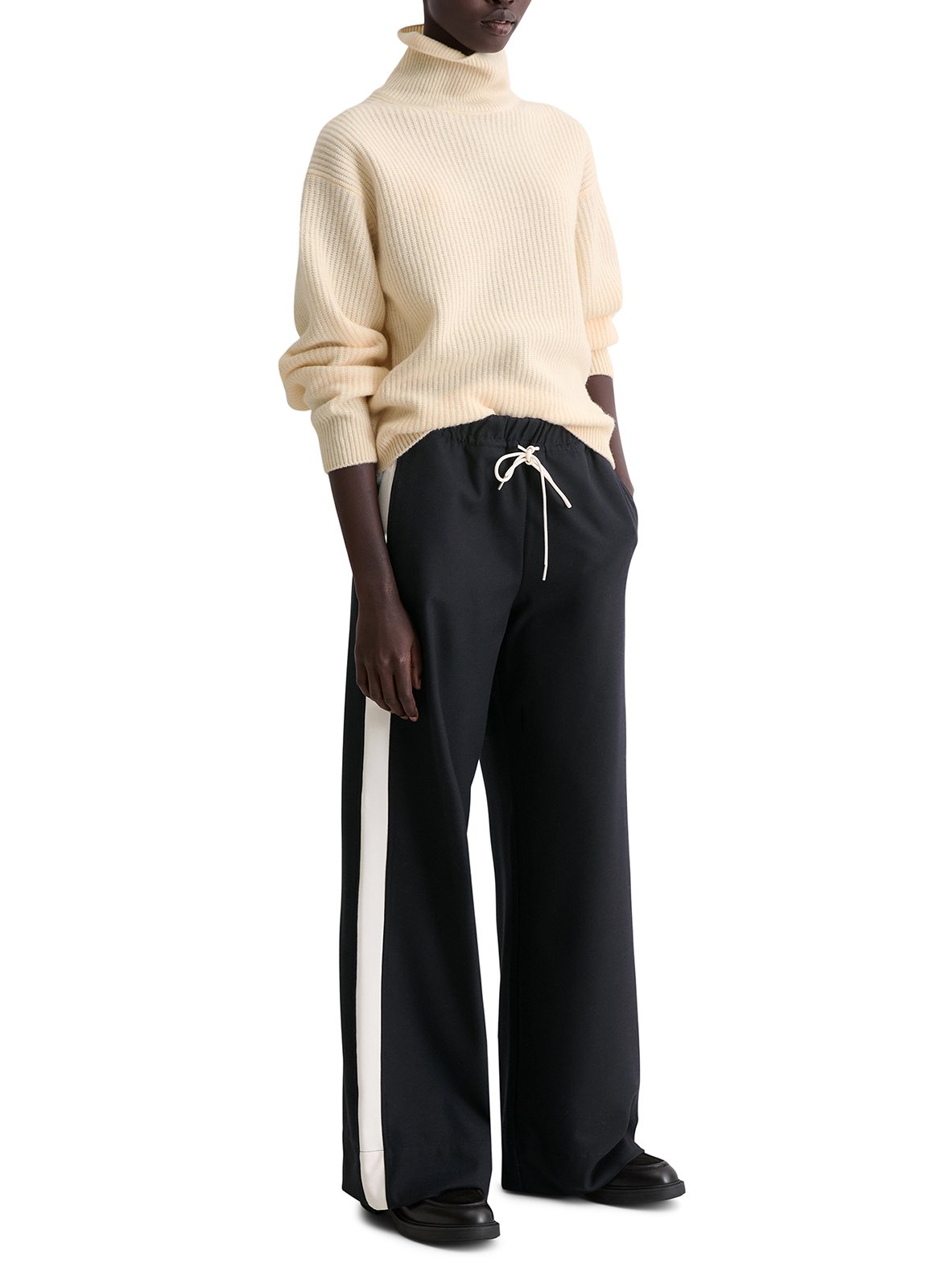 Wide-leg joggers MARC O'POLO Blue