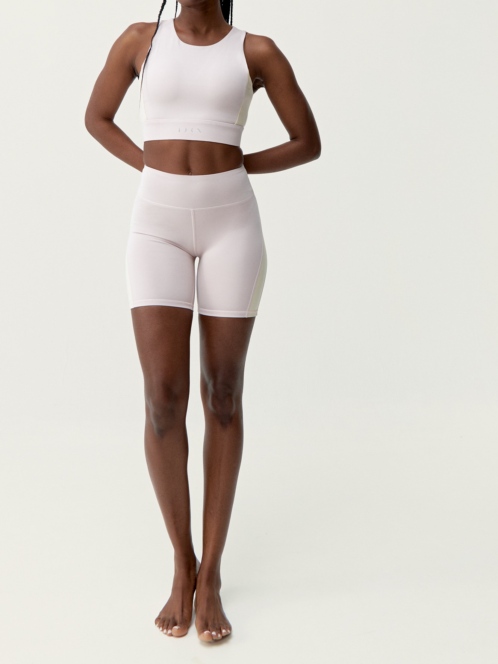 High Fixation Performance Sports Bra BORN LIVING YOGA Pink