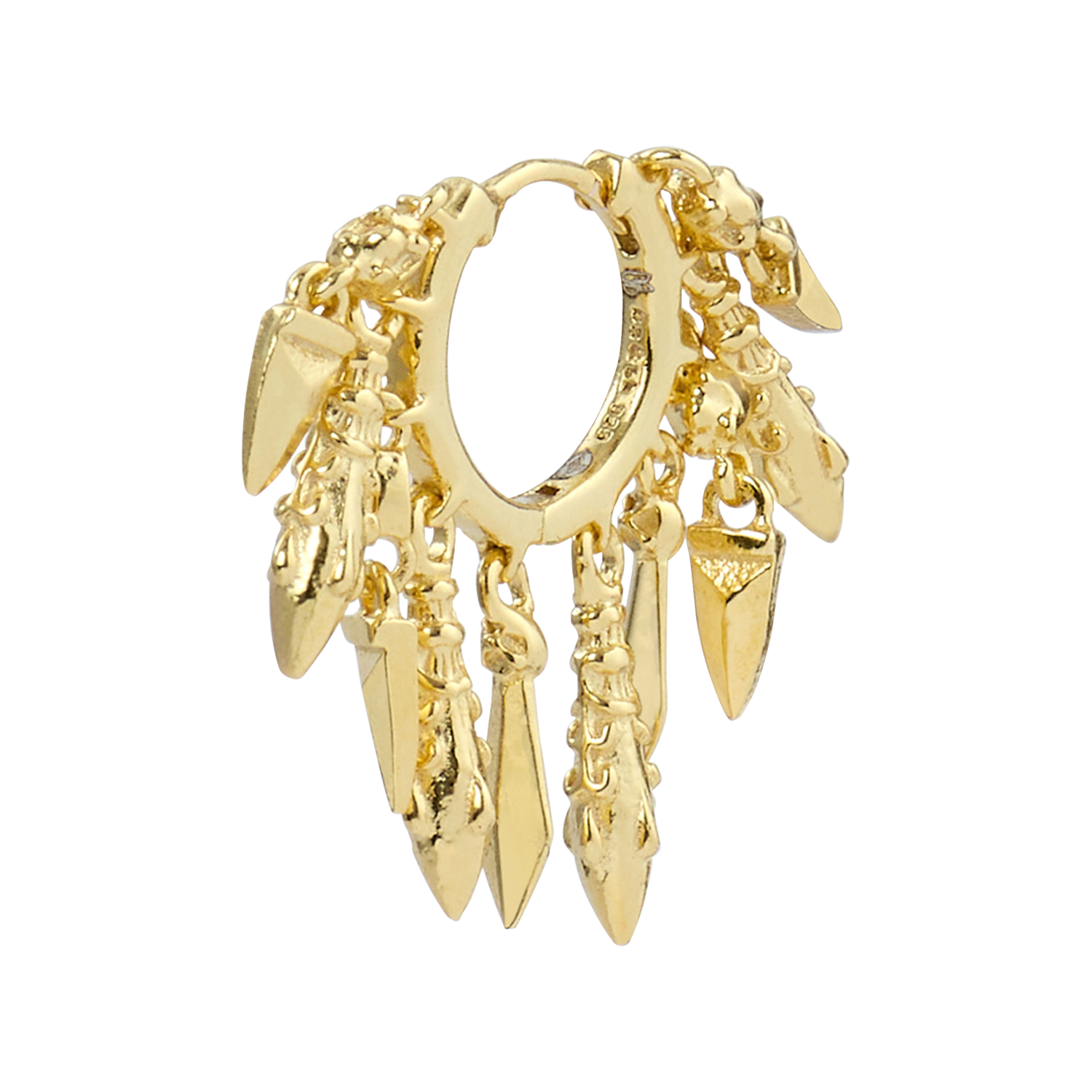 Oorbel BA&SH Goudkleurig