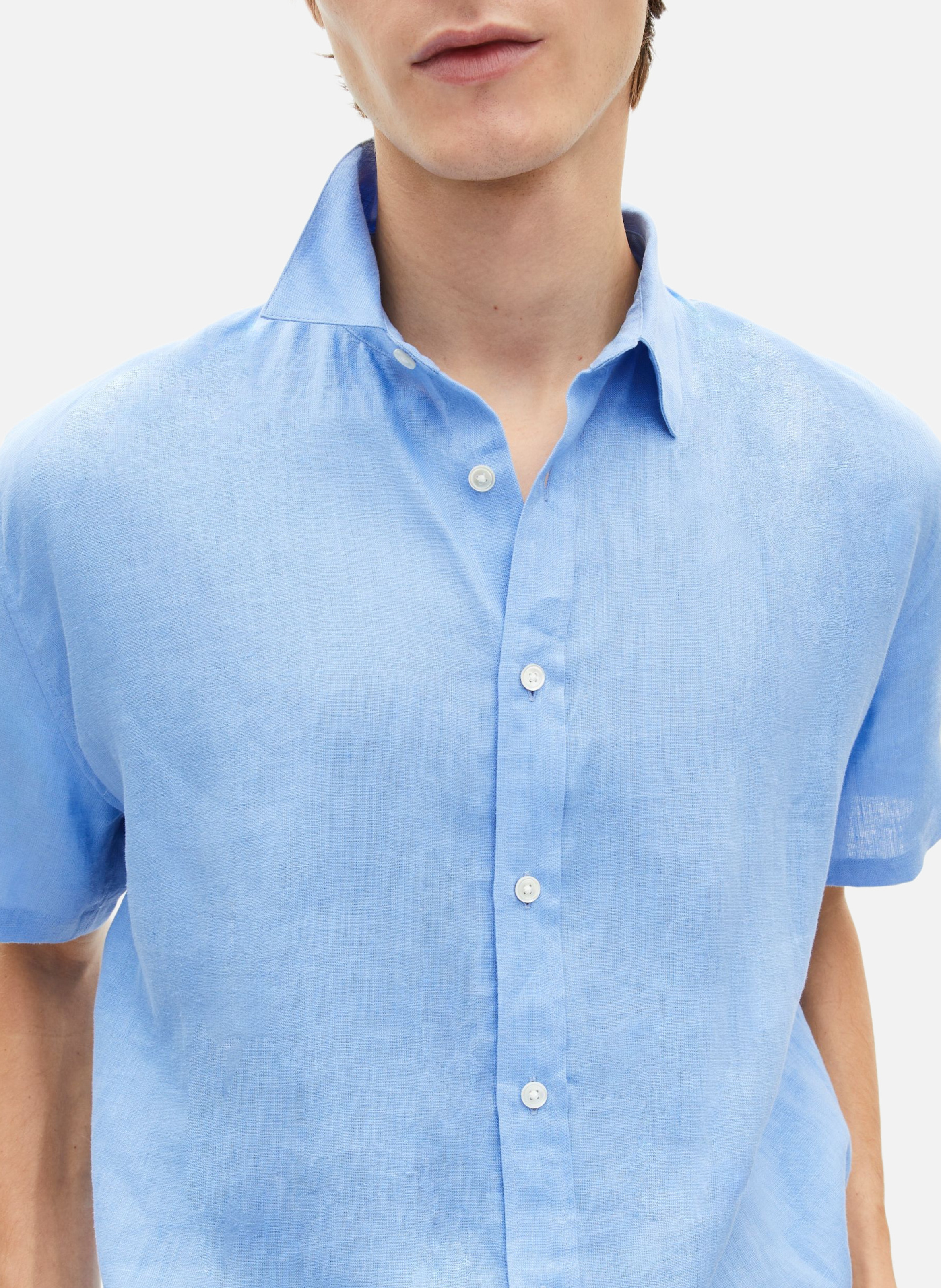 Linen shirt THE KOOPLES Blue