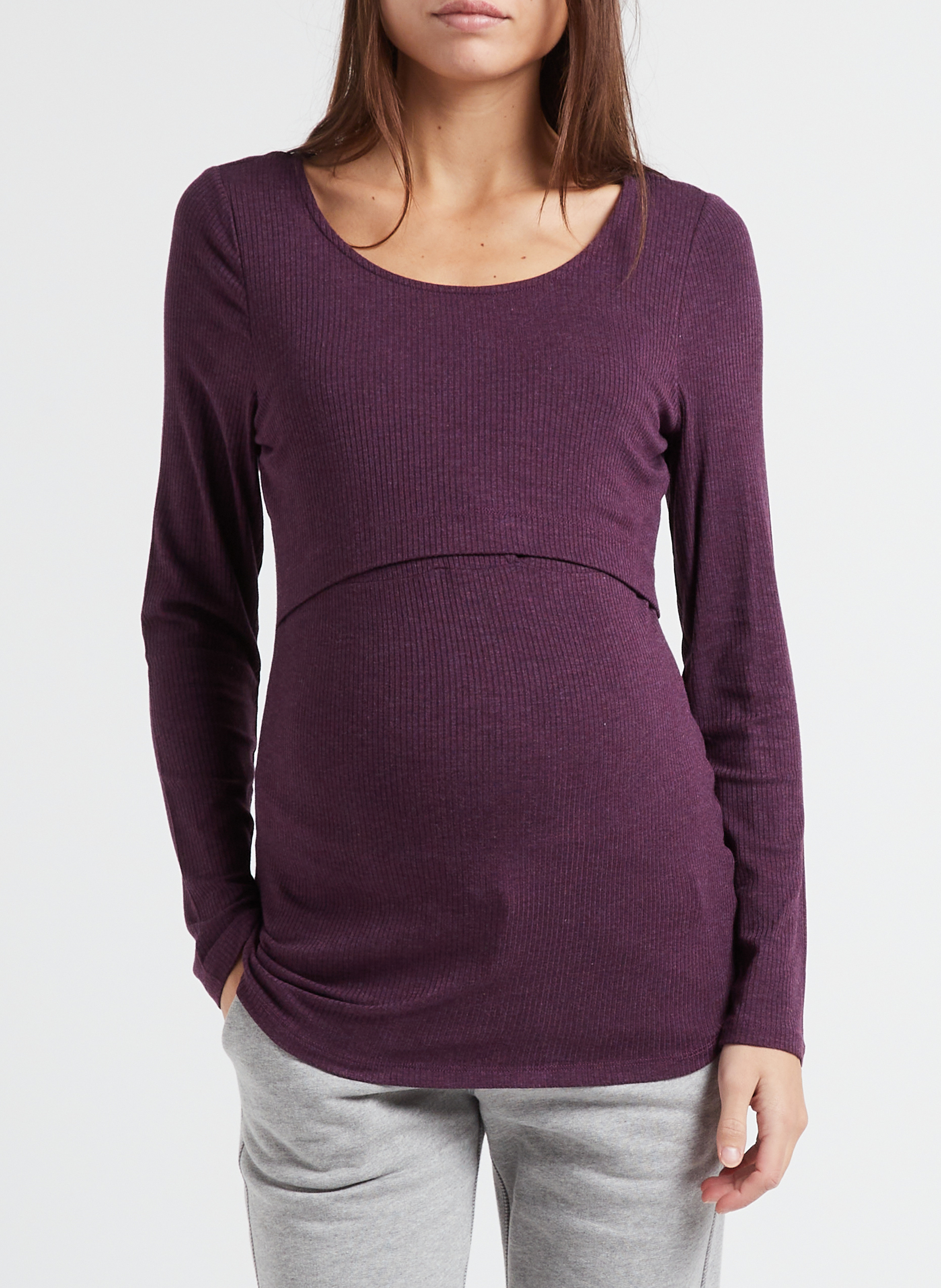 Top allaitement col bateau SERAPHINE Multicolore