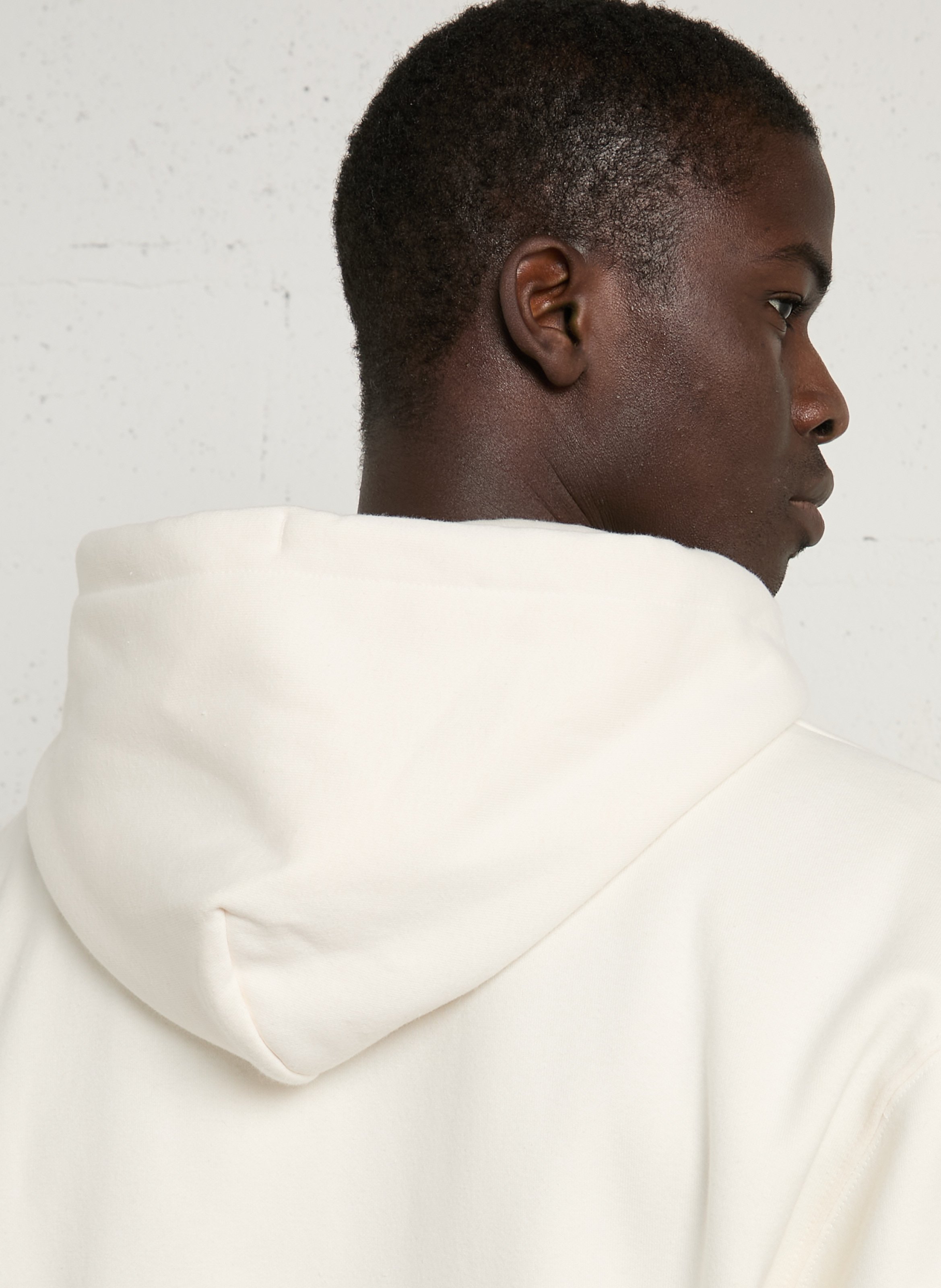 Loose-fit cotton-blend hoodie THE NORTH FACE White