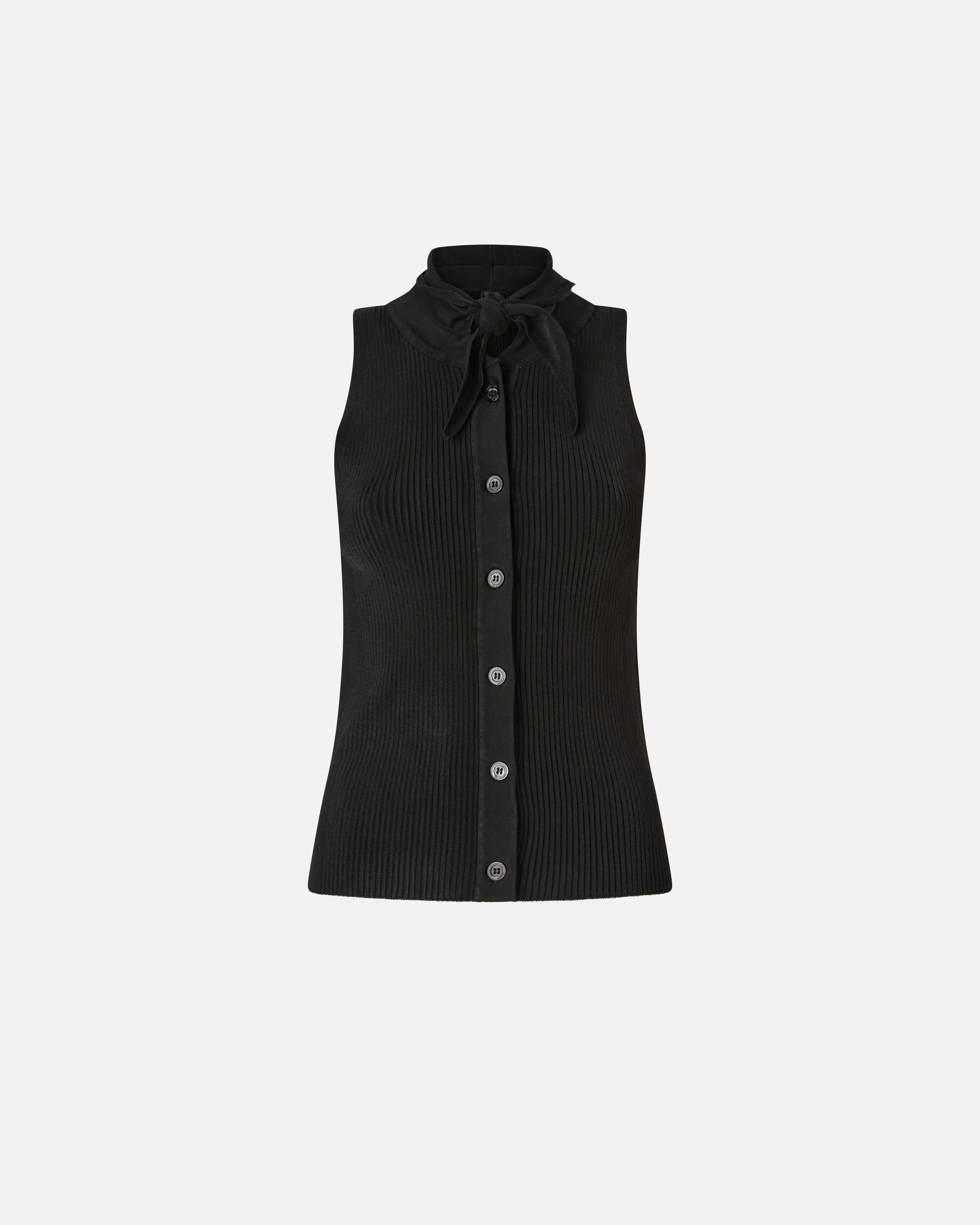 Haut avec nœud bandana et boutons PINKO Noir