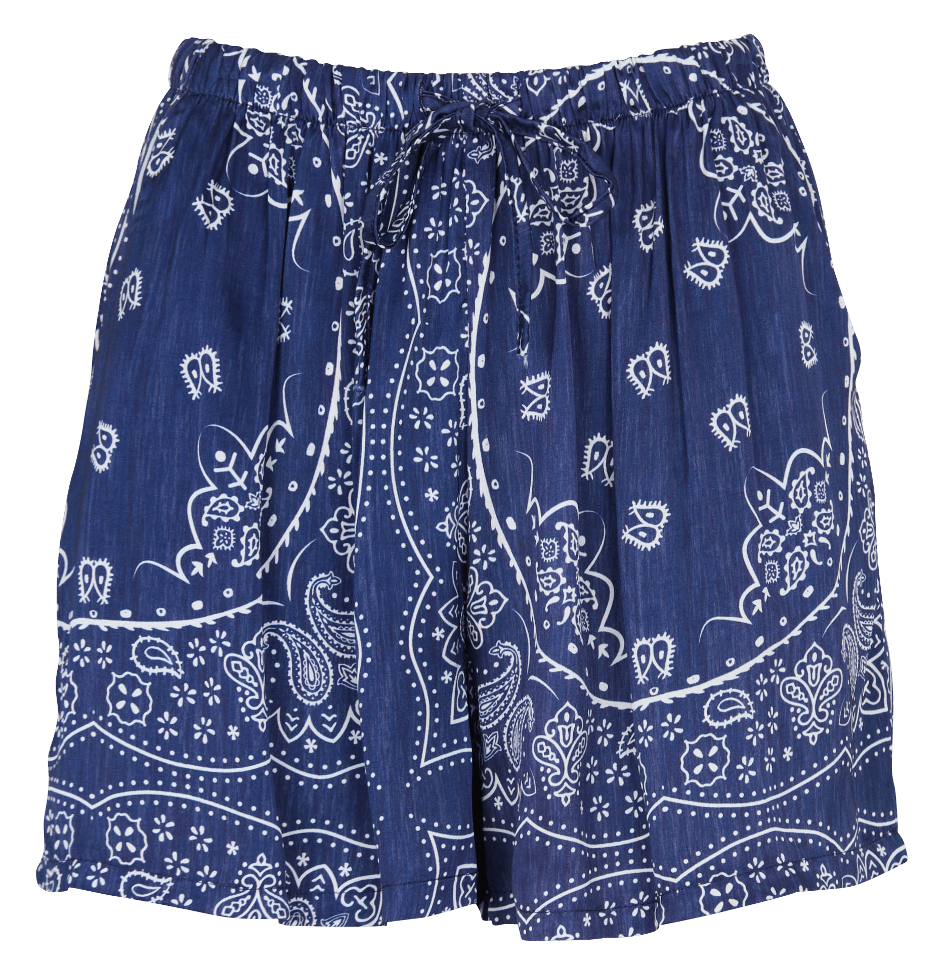Fluid printed shorts AOKYANOS