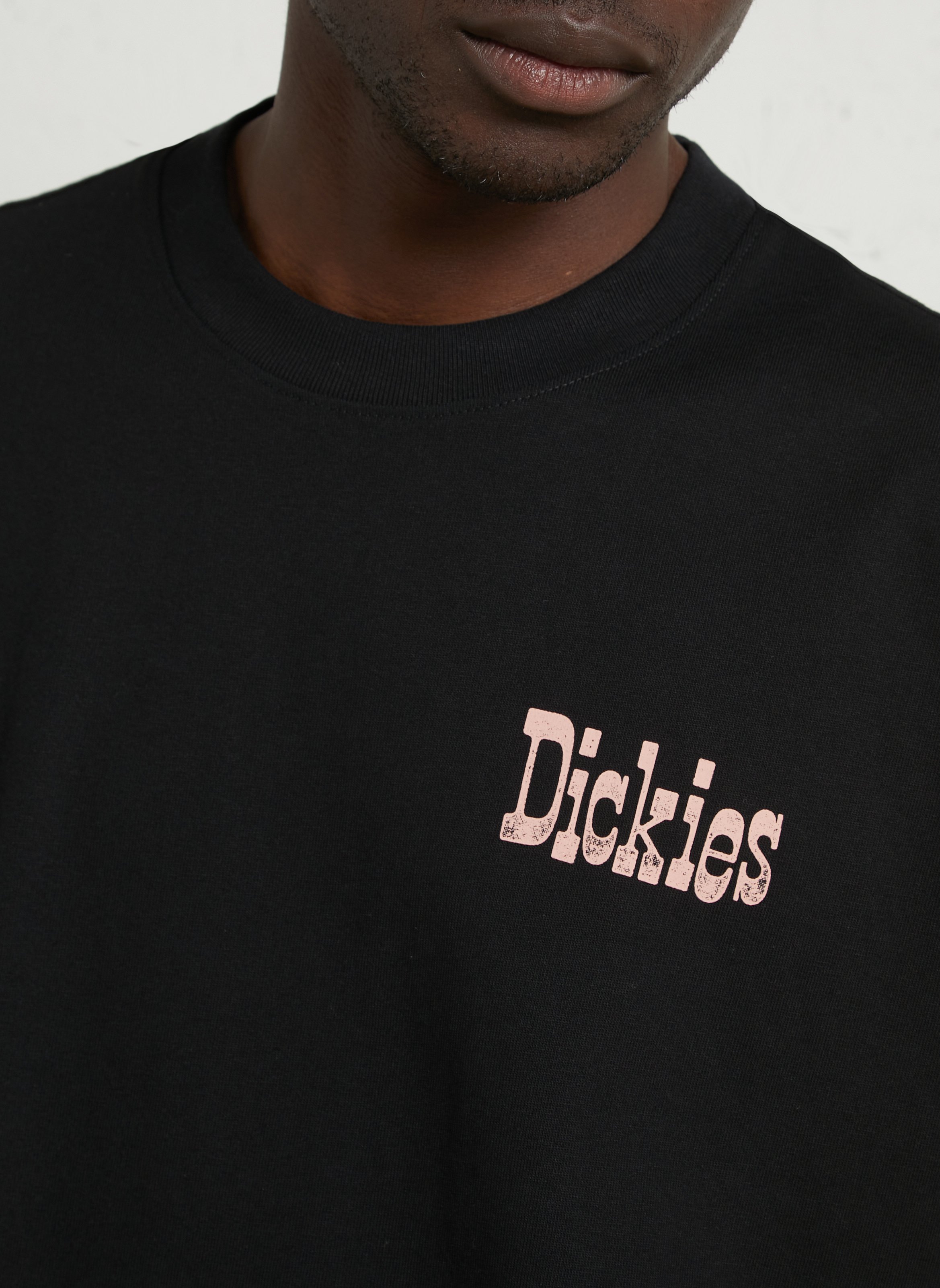 Straight cotton T-shirt DICKIES Black