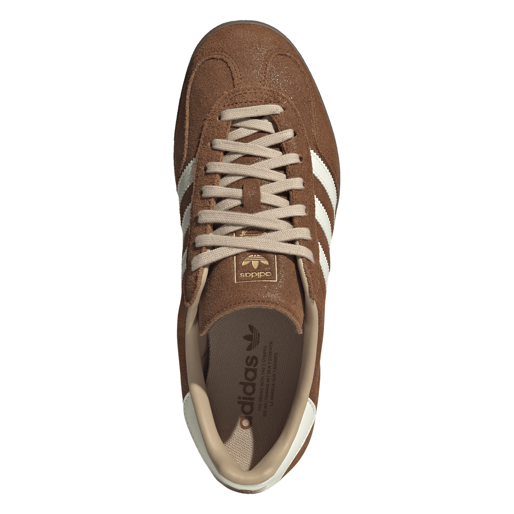Niedrige Schnürsneaker ADIDAS Braun