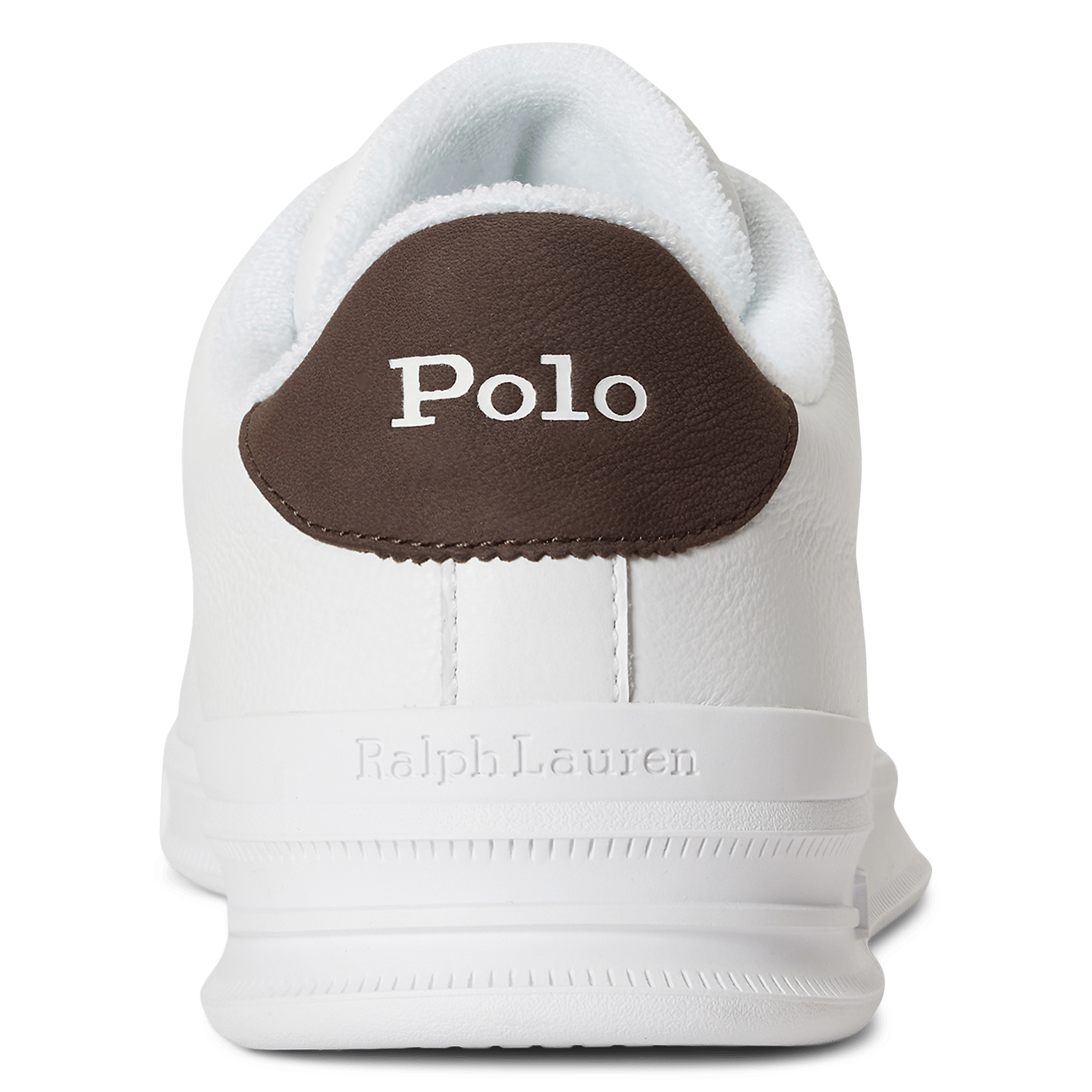 Niedrige Sneaker aus Leder-Mix POLO RALPH LAUREN Weiss