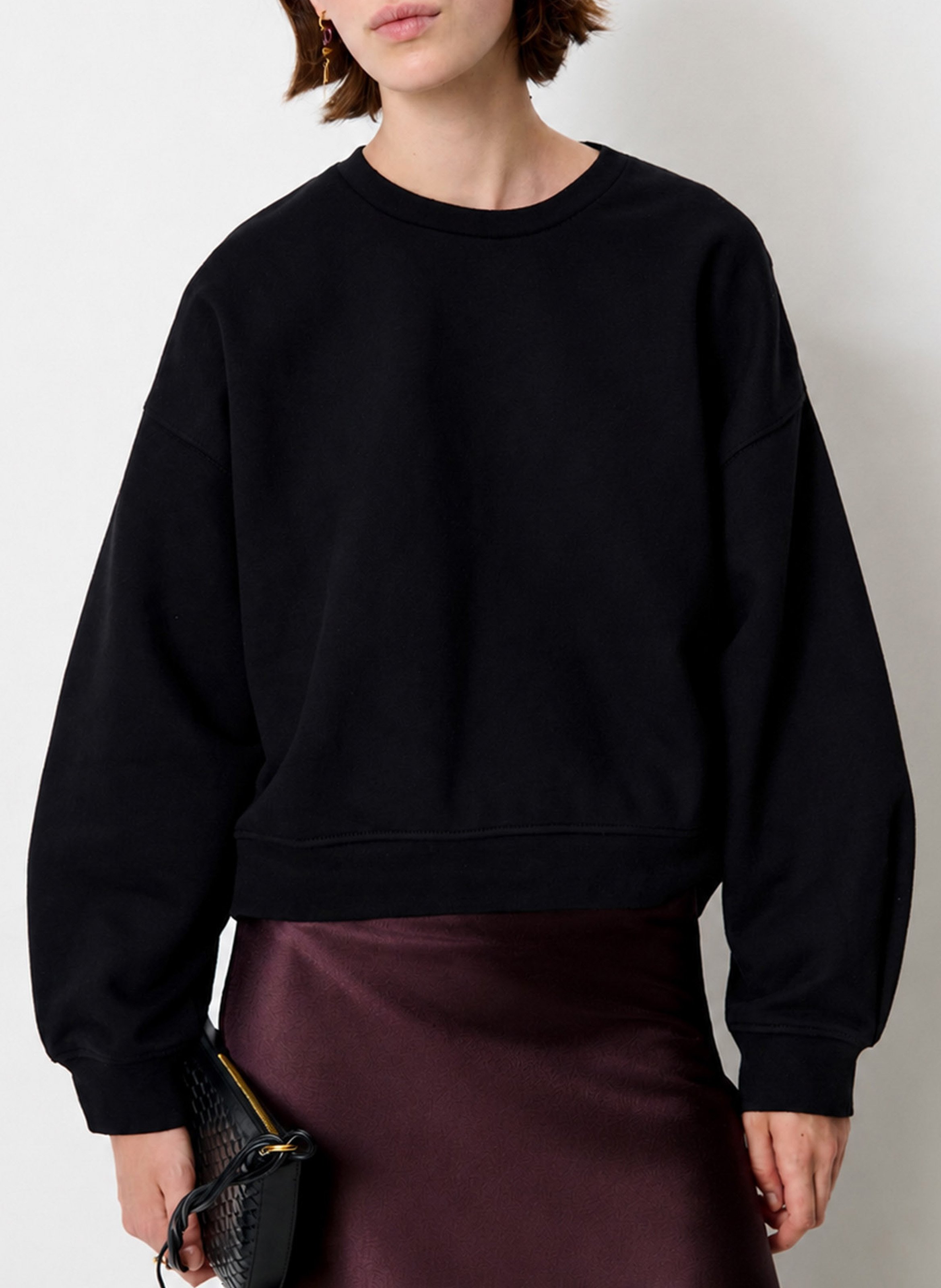 Cotton round-neck sweatshirt SESSUN