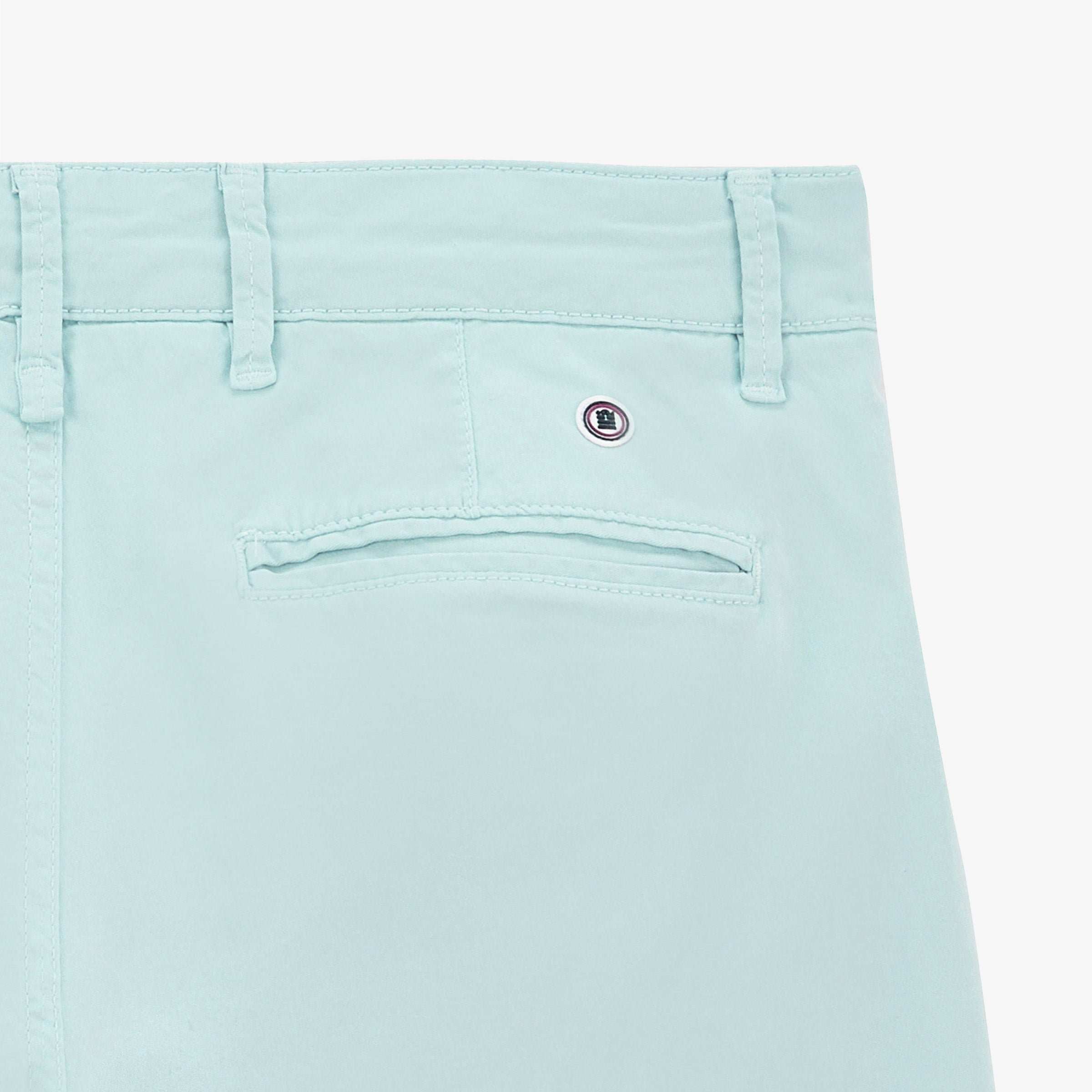 Comfort fit cotton Bermuda shorts SERGE BLANCO Blue