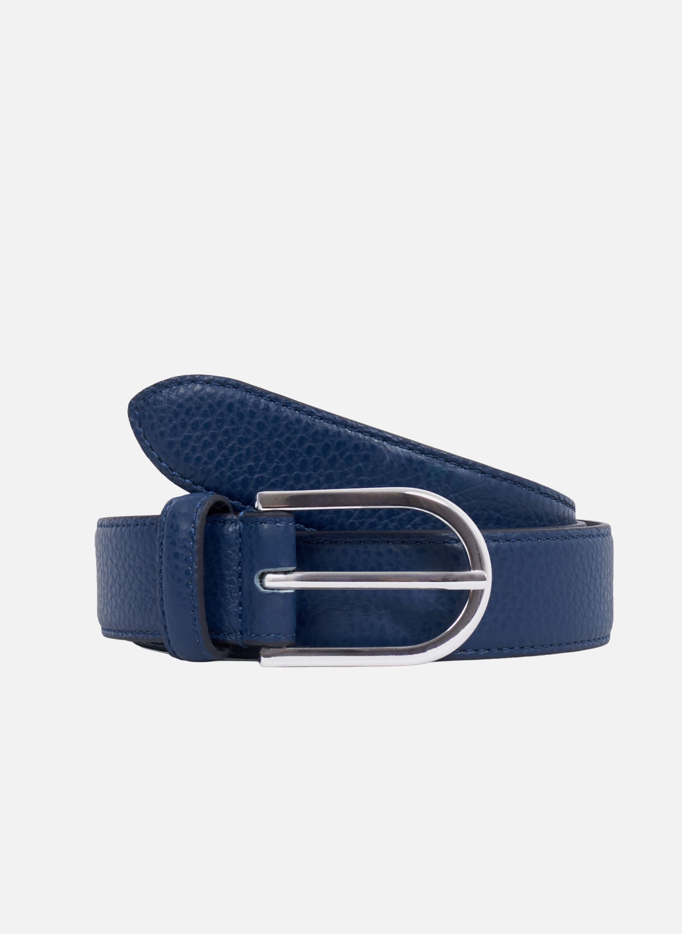 Oscar grained leather belt JULES & JENN
