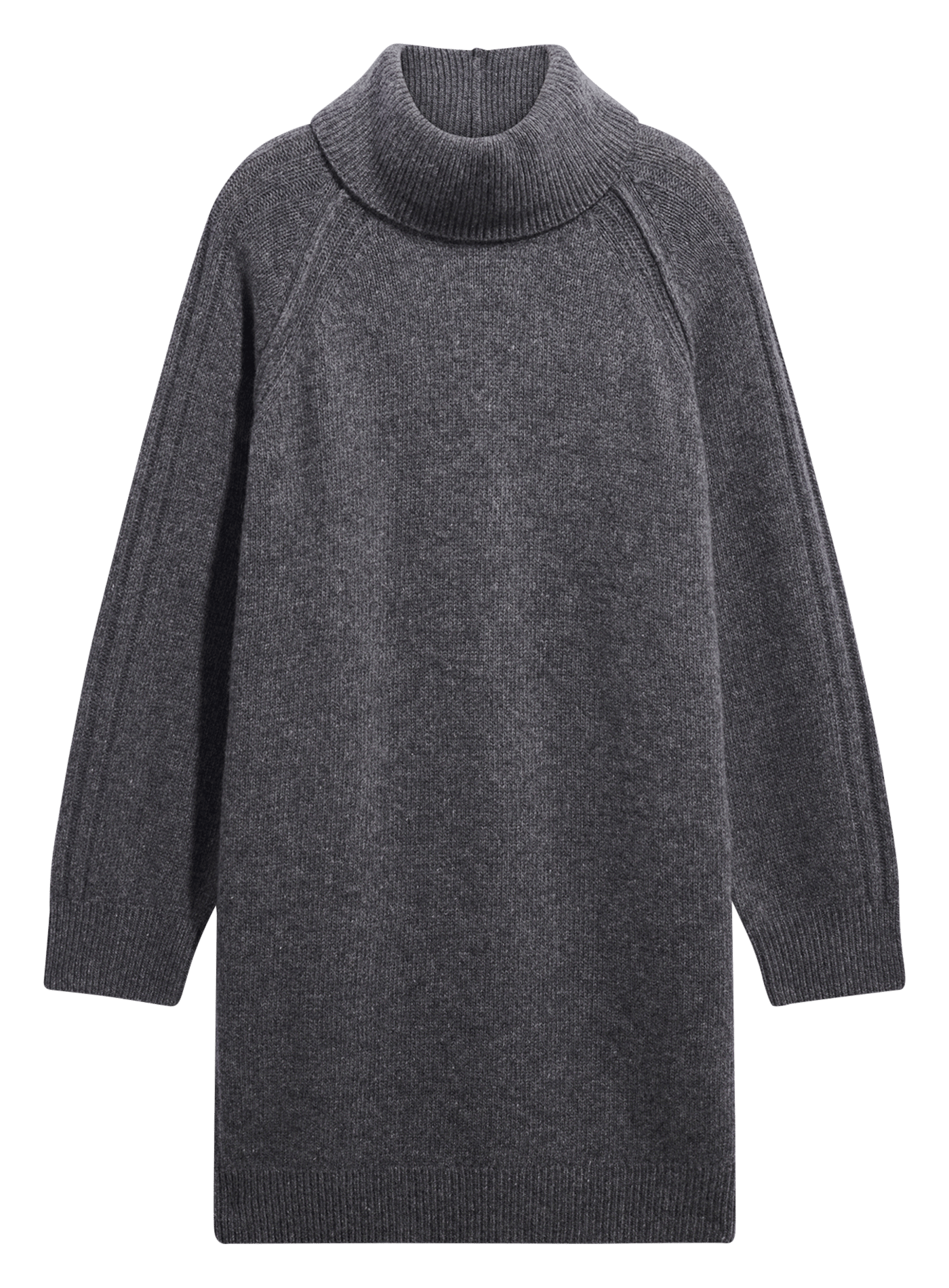 Wool and cashmere turtleneck dress GERARD DAREL Grey