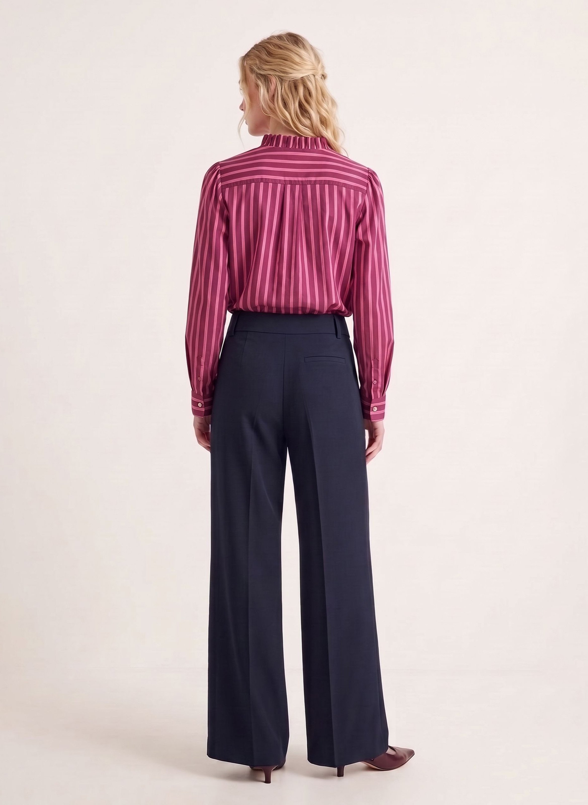 Pantalon droit large KOOKAI Bleu