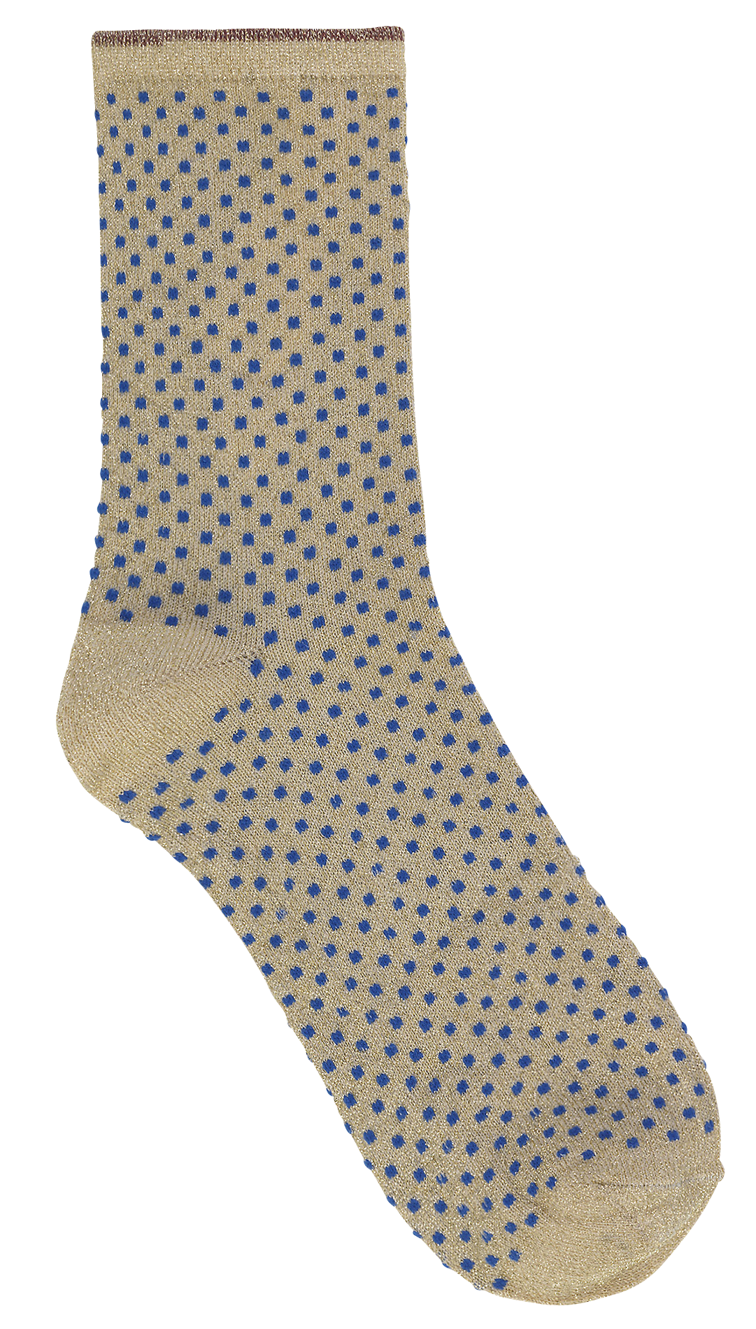 Sokken met glitter en stippenmotief BECKSONDERGAARD