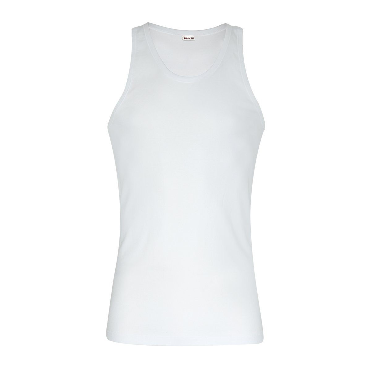 Men's premium pure cotton tank top by Eminence EMINENCE White