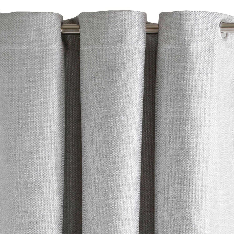 COCONUT - Curtain with eyelets MADURA Grey