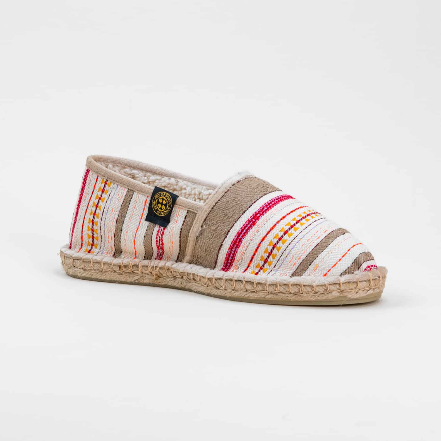 Striped espadrilles ART OF SOULE Orange