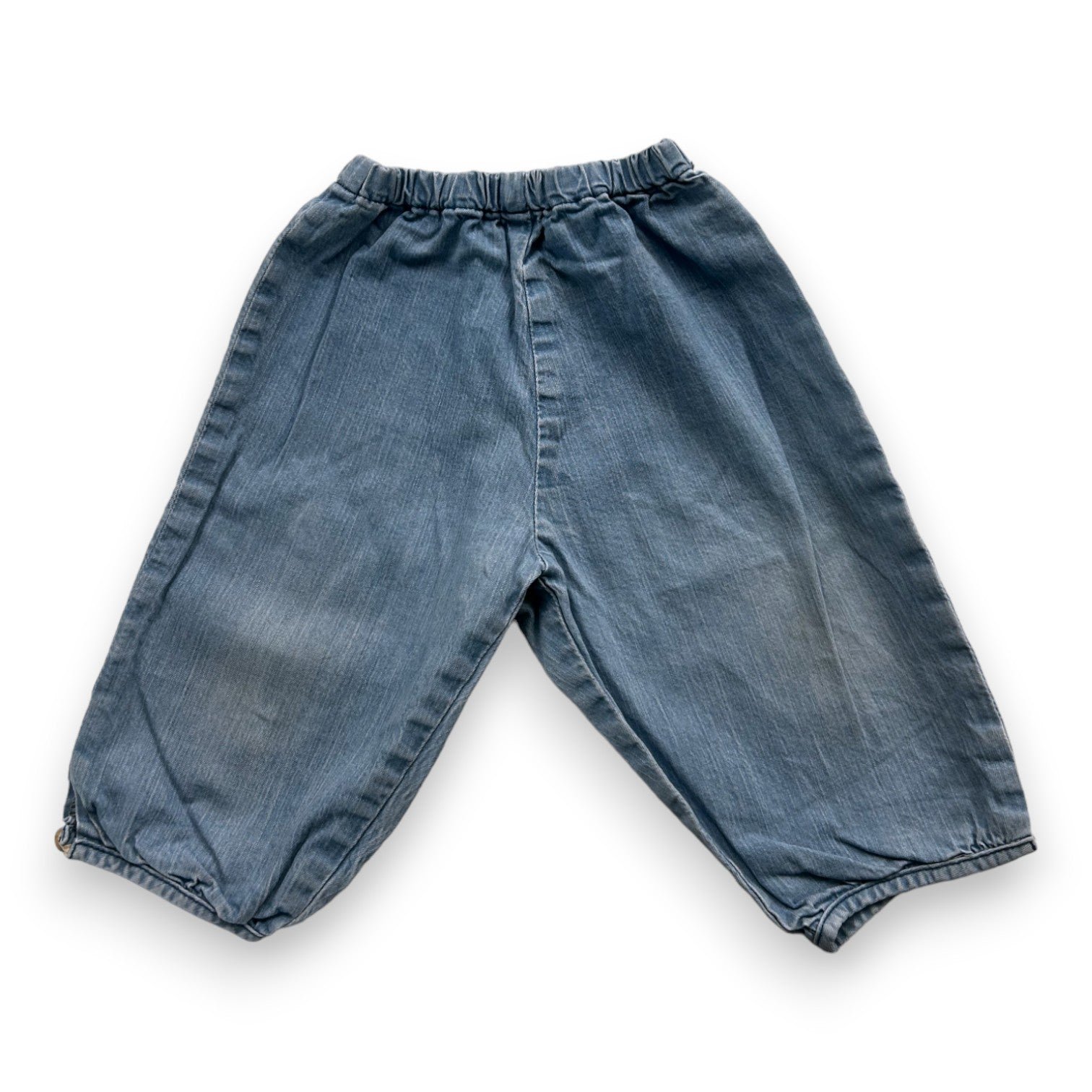 Blue baby pants - 12 months BONPOINT - Seconde Main Blue