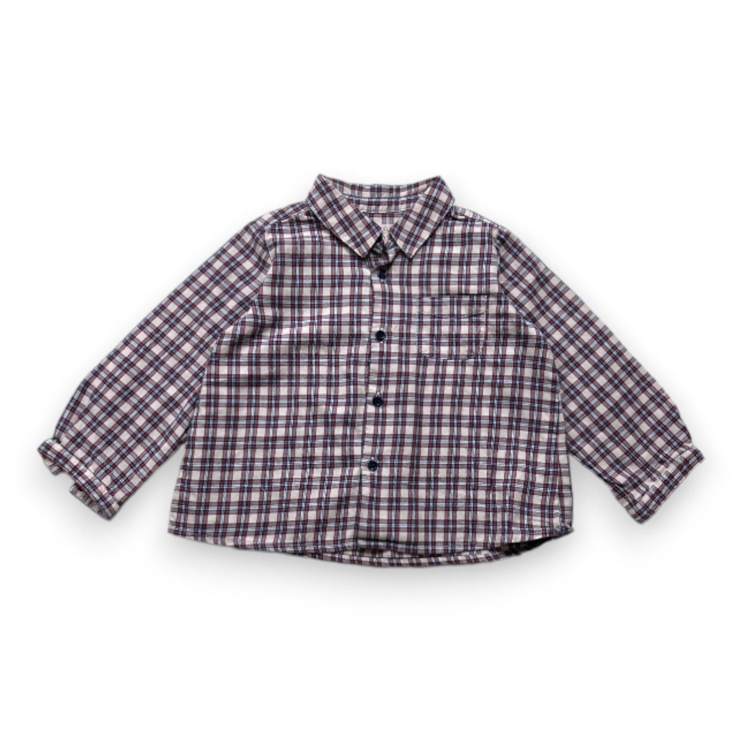 Beige Baby Shirt - 18 months BONPOINT - Seconde Main Beige