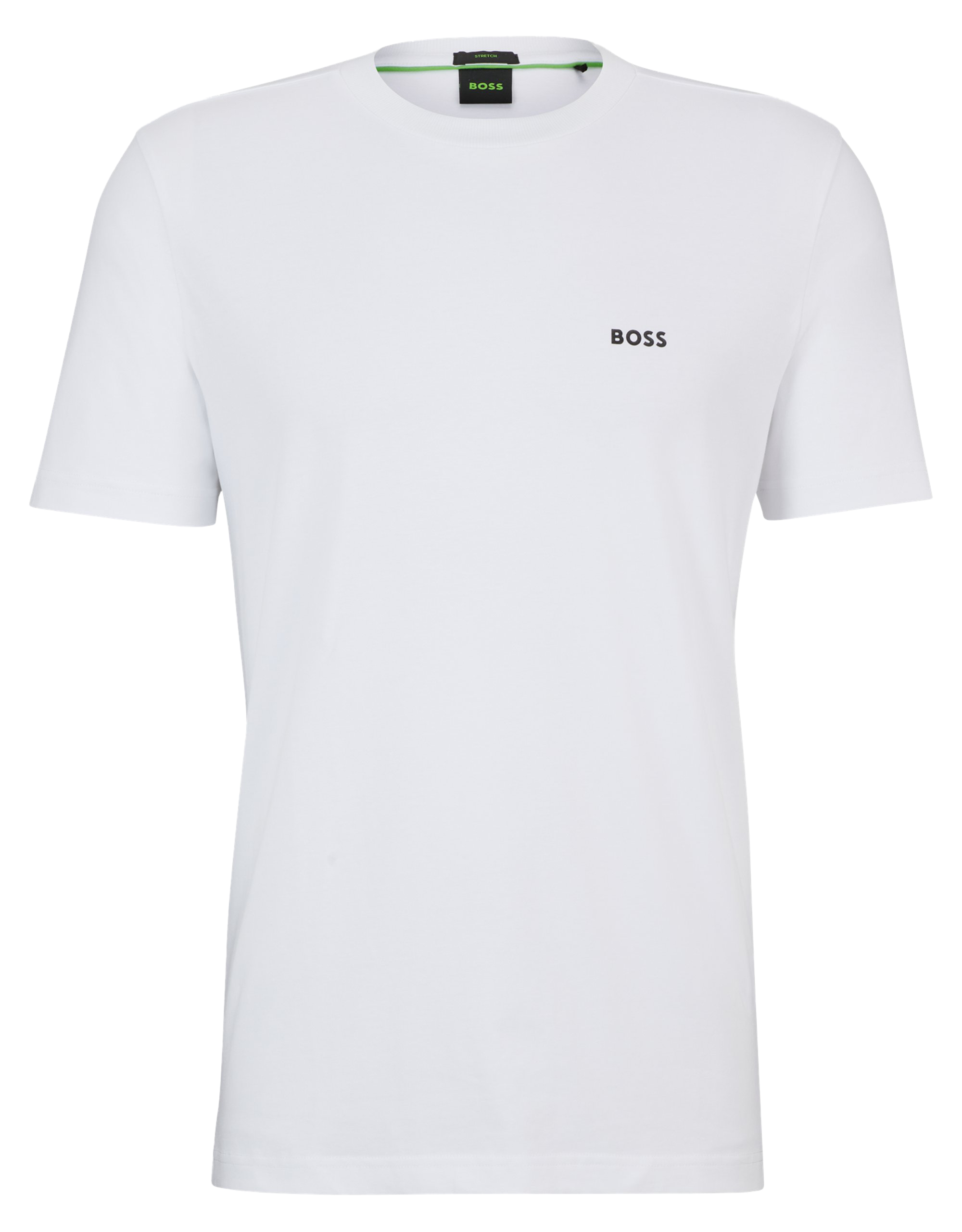 Basic cotton-mix T-shirt White