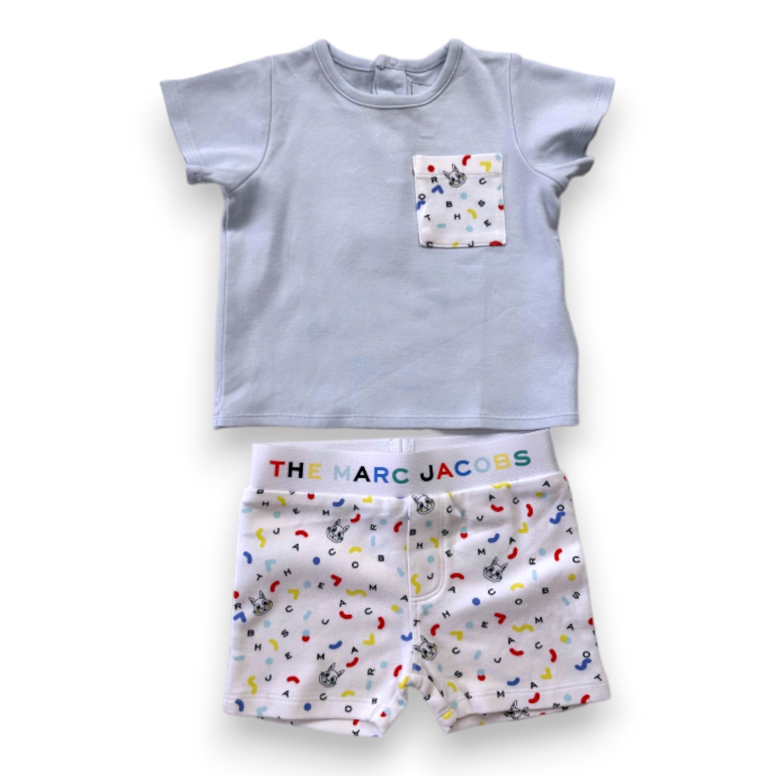 Blue Baby Pyjamas - 6 months MARC JACOBS - Seconde Main Blue