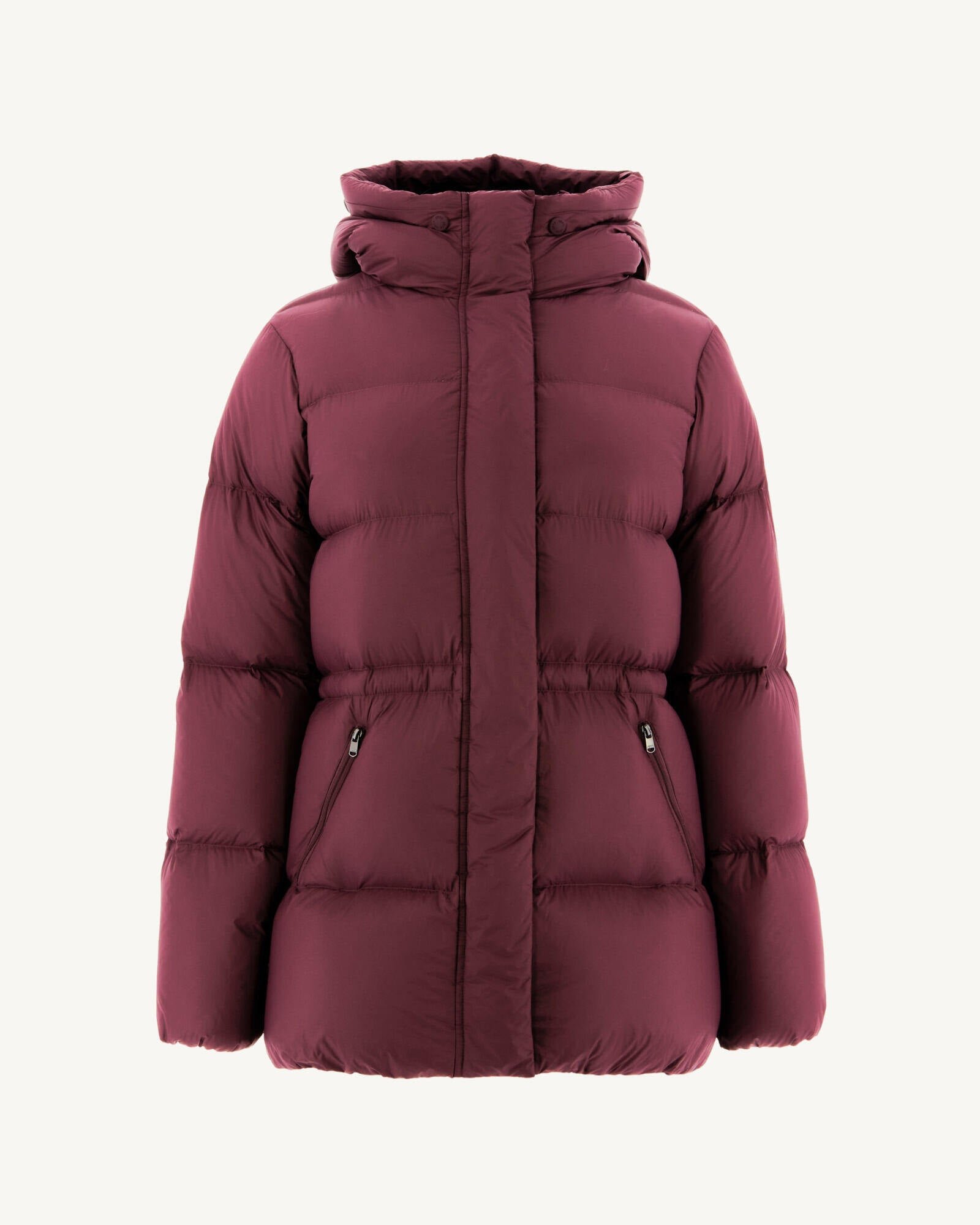 Luxury 2.0 Hooded Puffer Jacket for Extreme Cold JOTT Pink