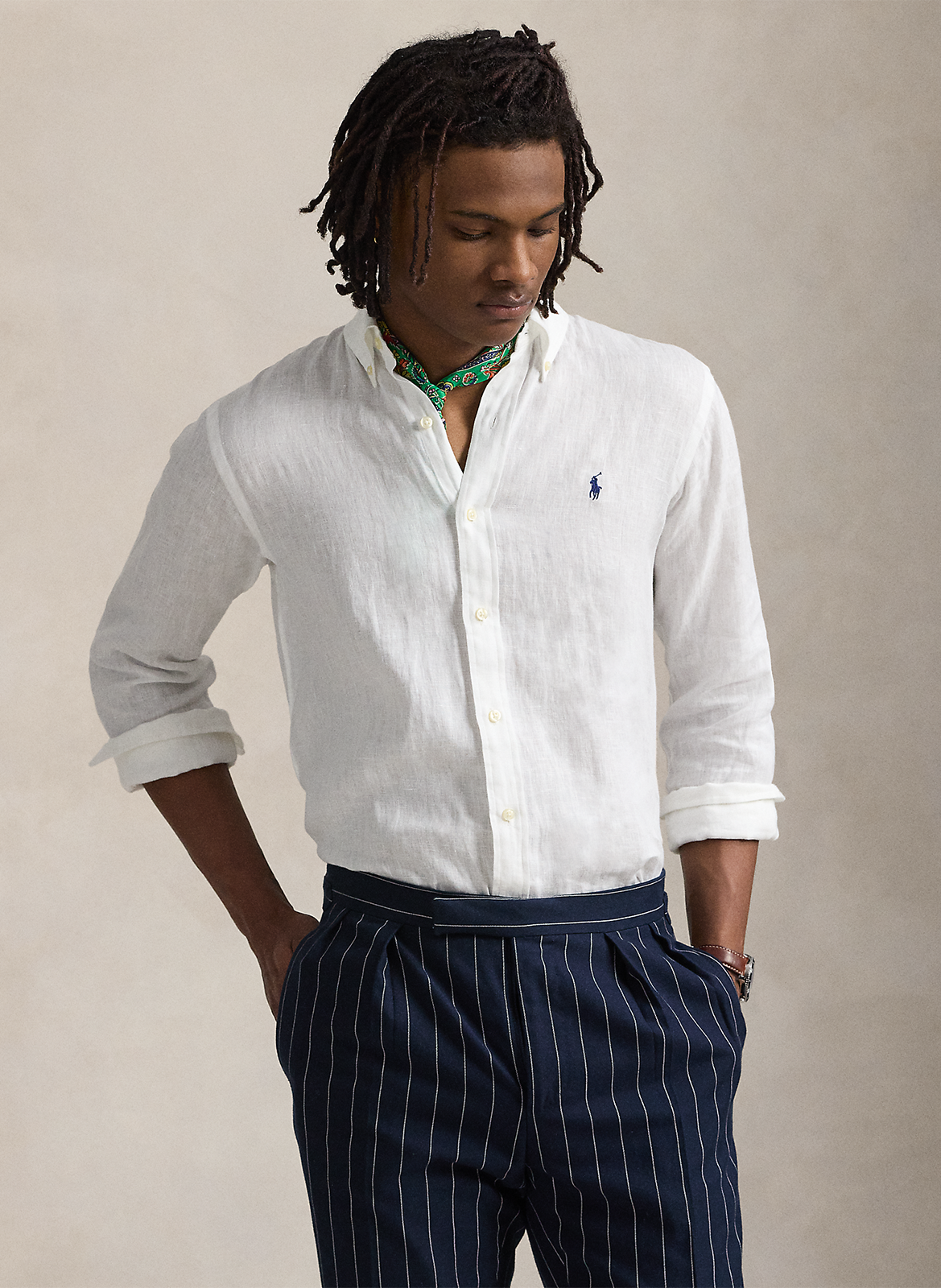 Chemise regular en lin POLO RALPH LAUREN