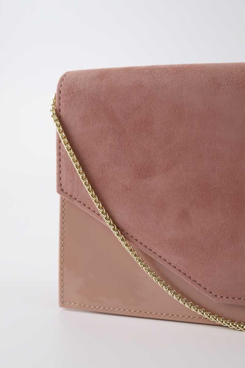 Bari suede shoulder bag LK BENNETT - Seconde Main Pink