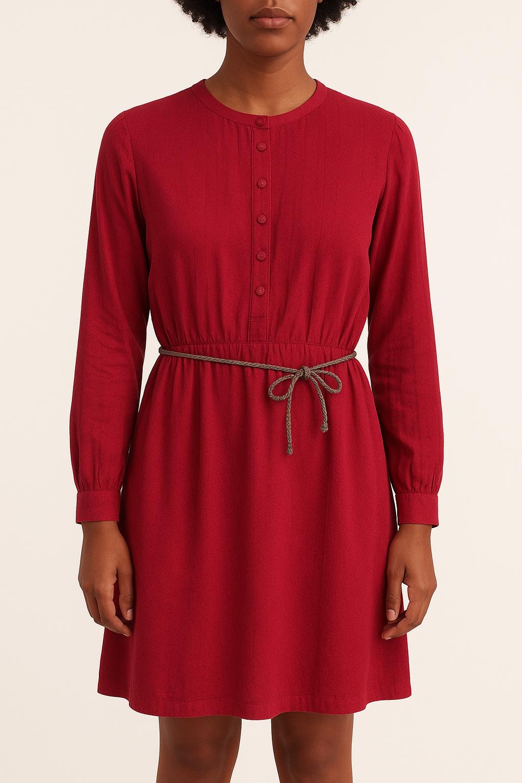 Midi dress VALENTINE GAUTHIER- SECONDE MAIN Red