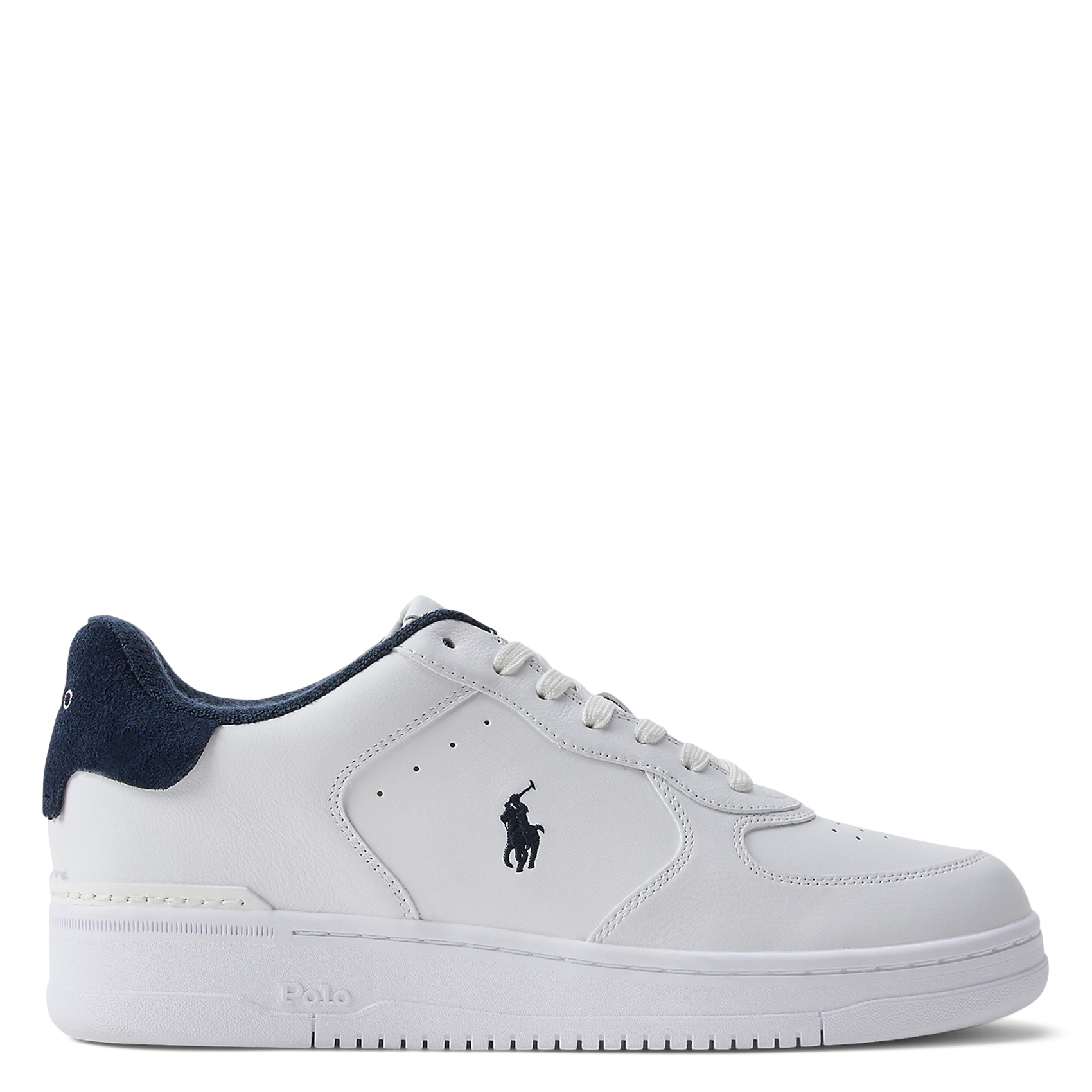 Baskets basses en cuir POLO RALPH LAUREN Blanc